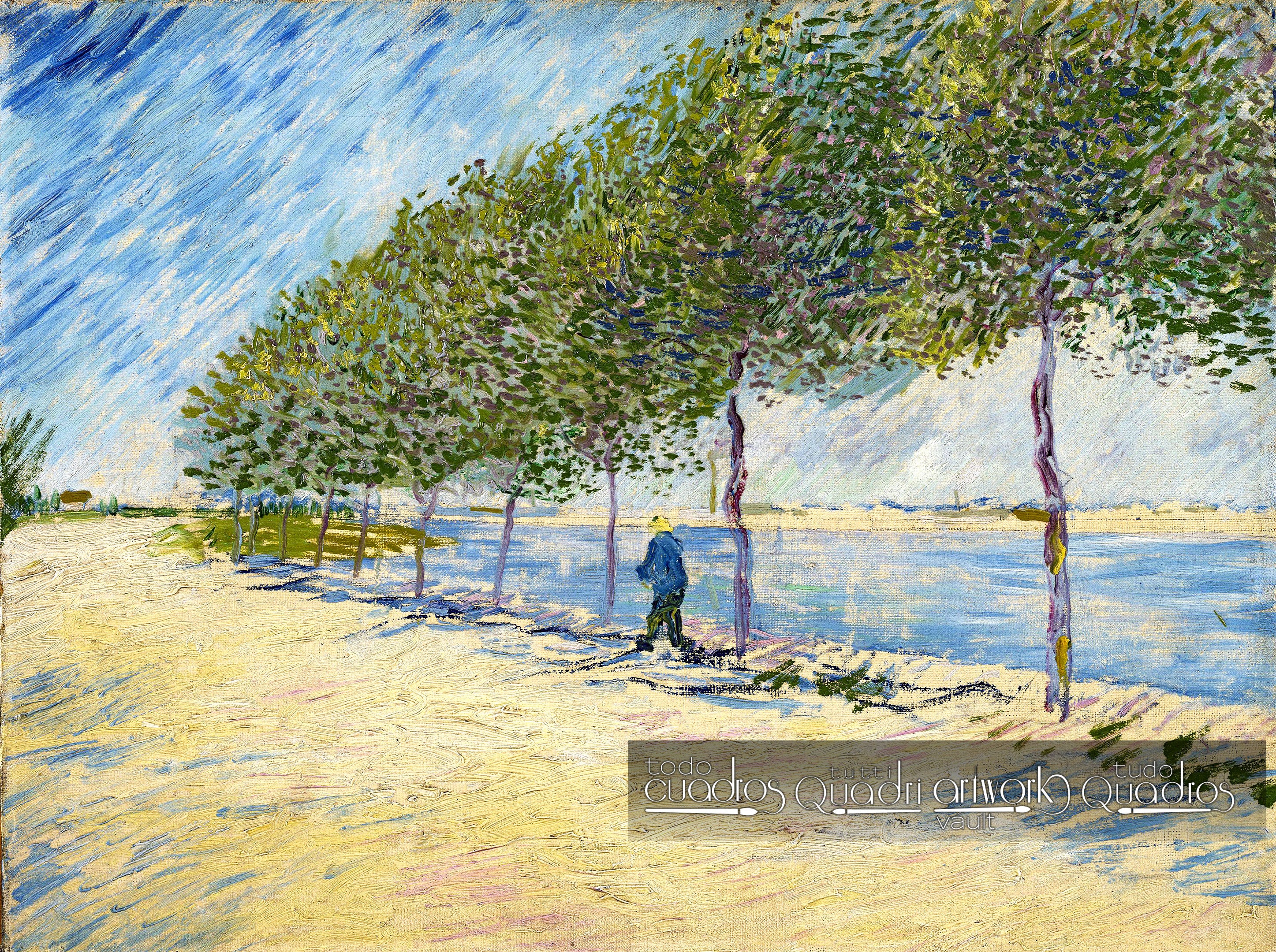 Along the Seine, Van Gogh
