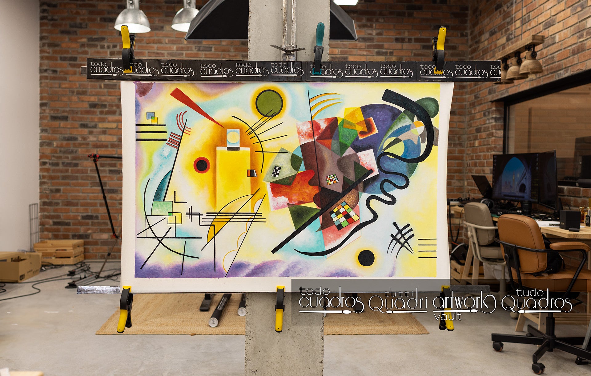 Yellow-Red-Blue, Kandinsky