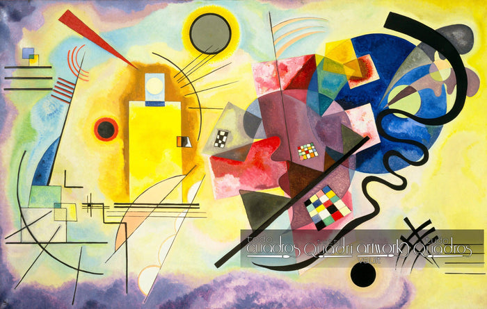Yellow-Red-Blue, Kandinsky