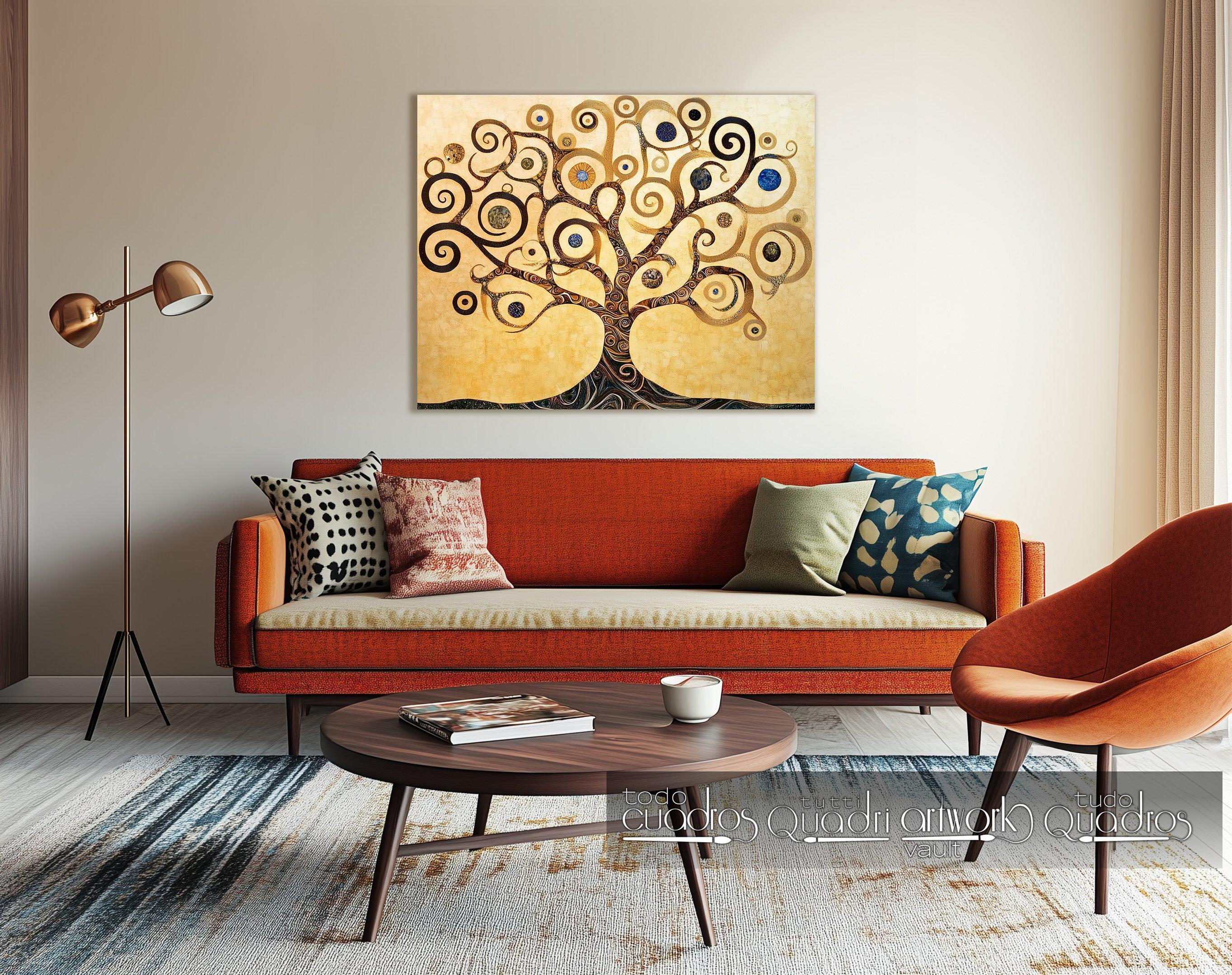 The Eternal Tree, Klimt style