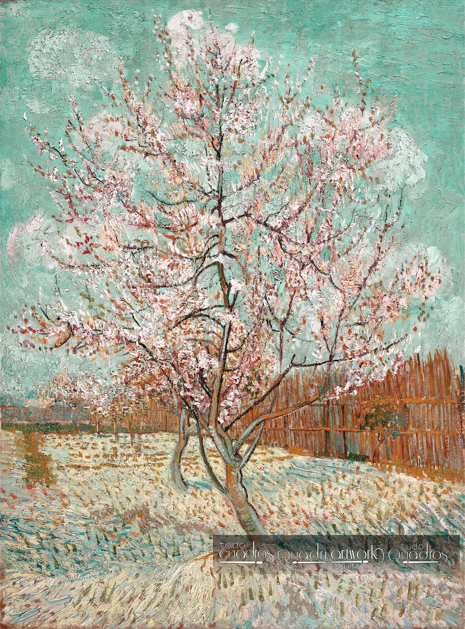 Peach Tree in Blossom, Van Gogh