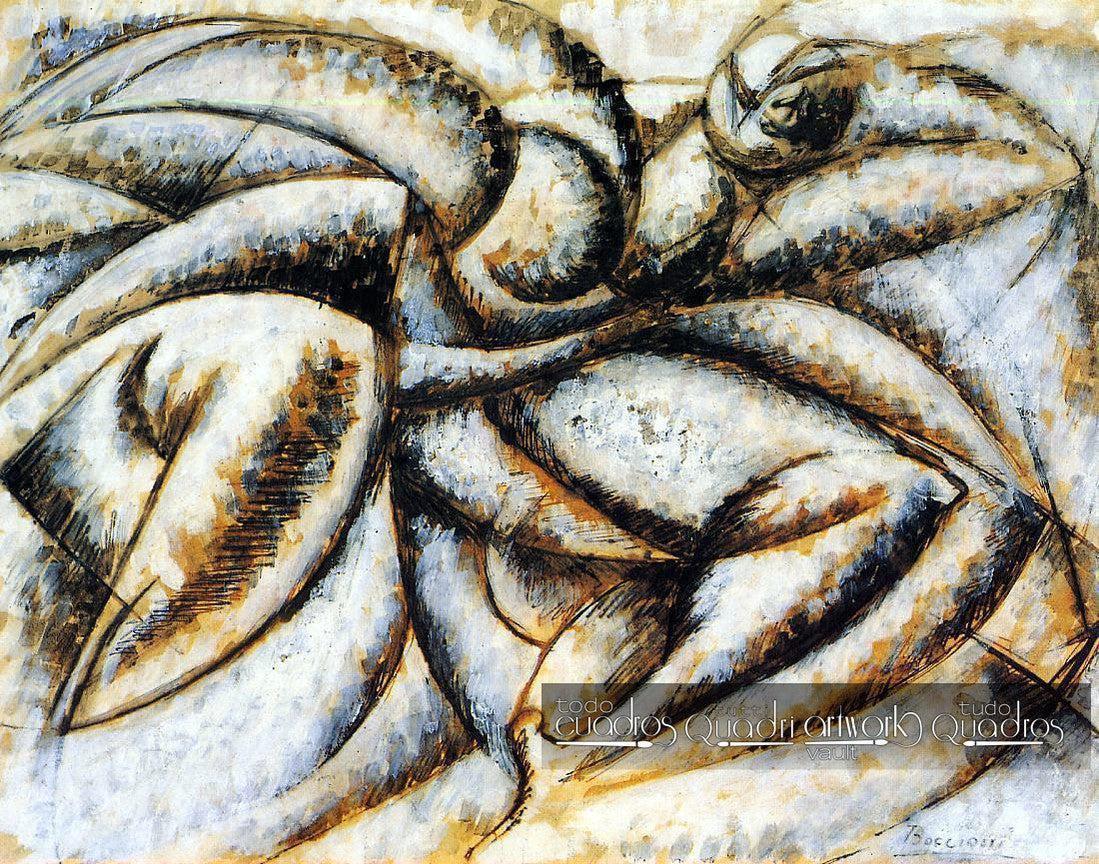Dynamism of a Human Body, Boccioni