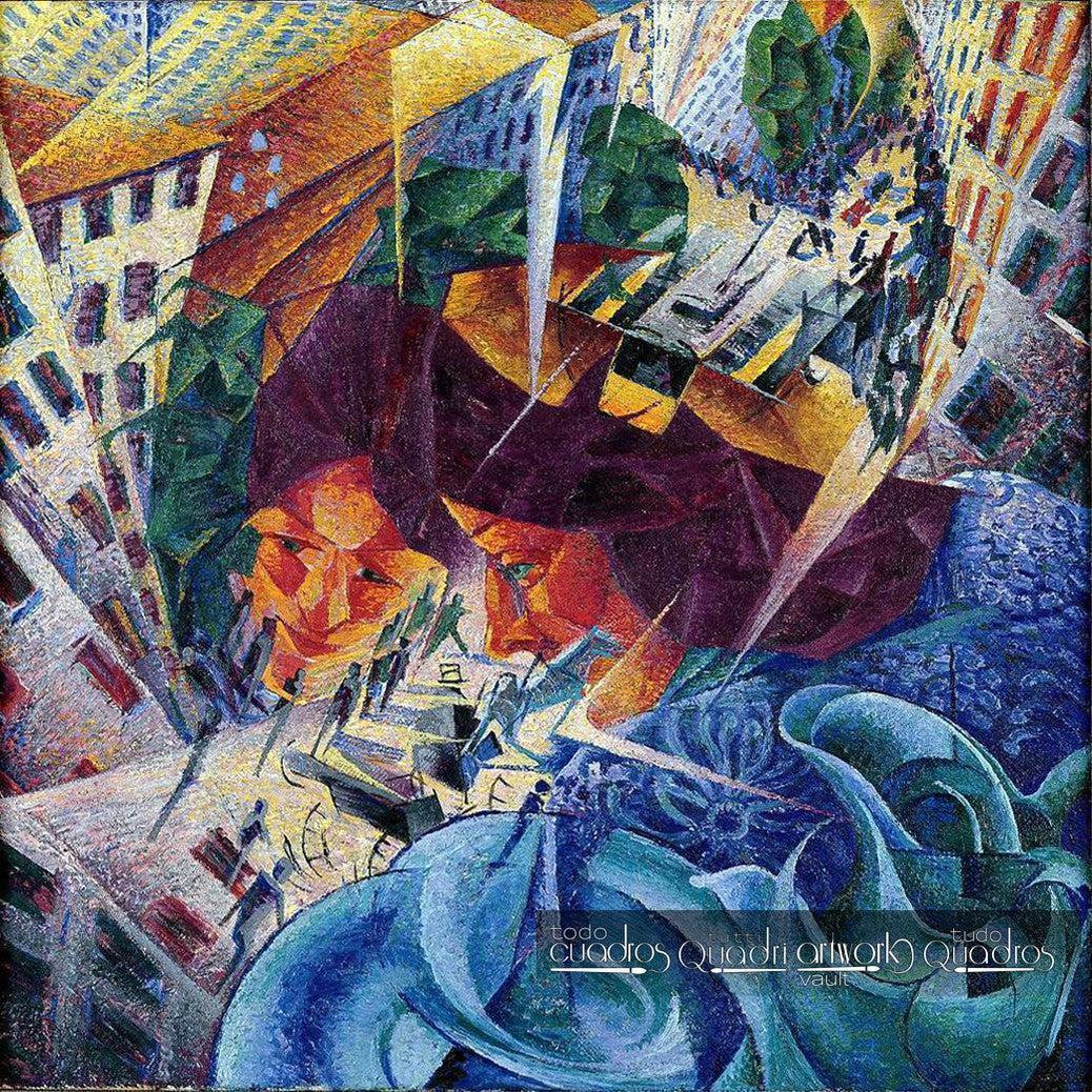 Simultaneous Visions, Boccioni