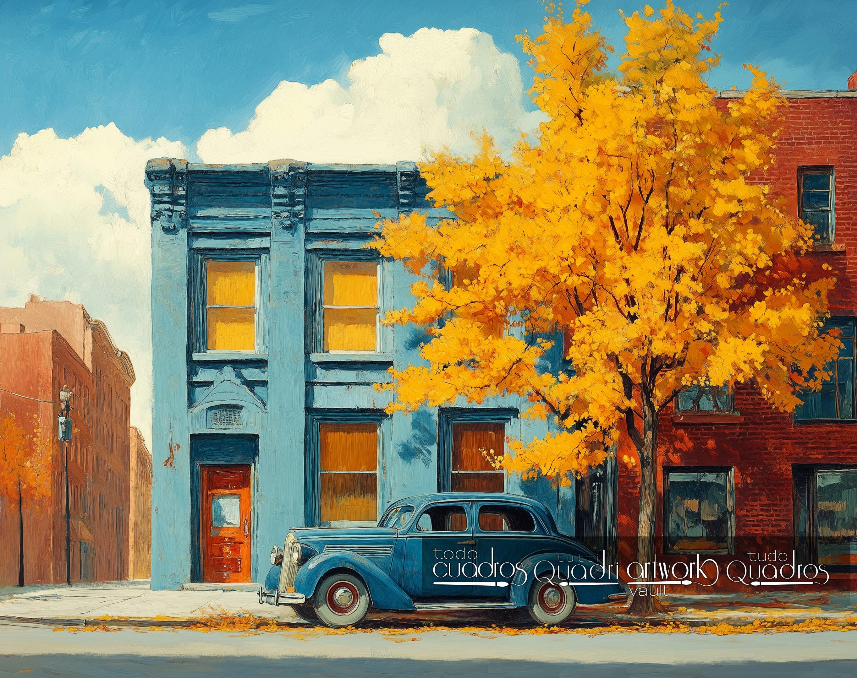 Autumn Street, Hopper Style