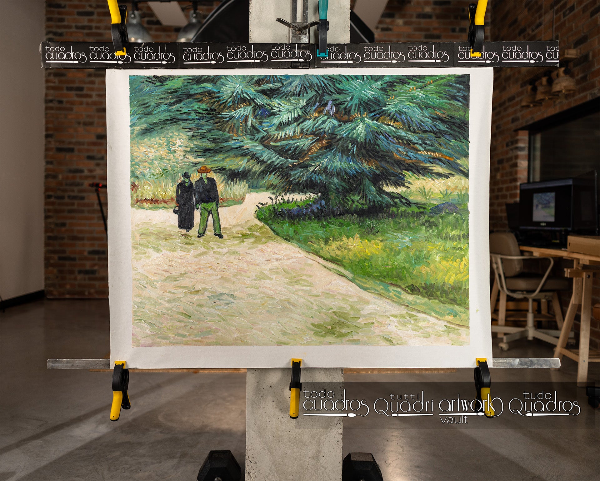 The Poet's Garden III, Van Gogh