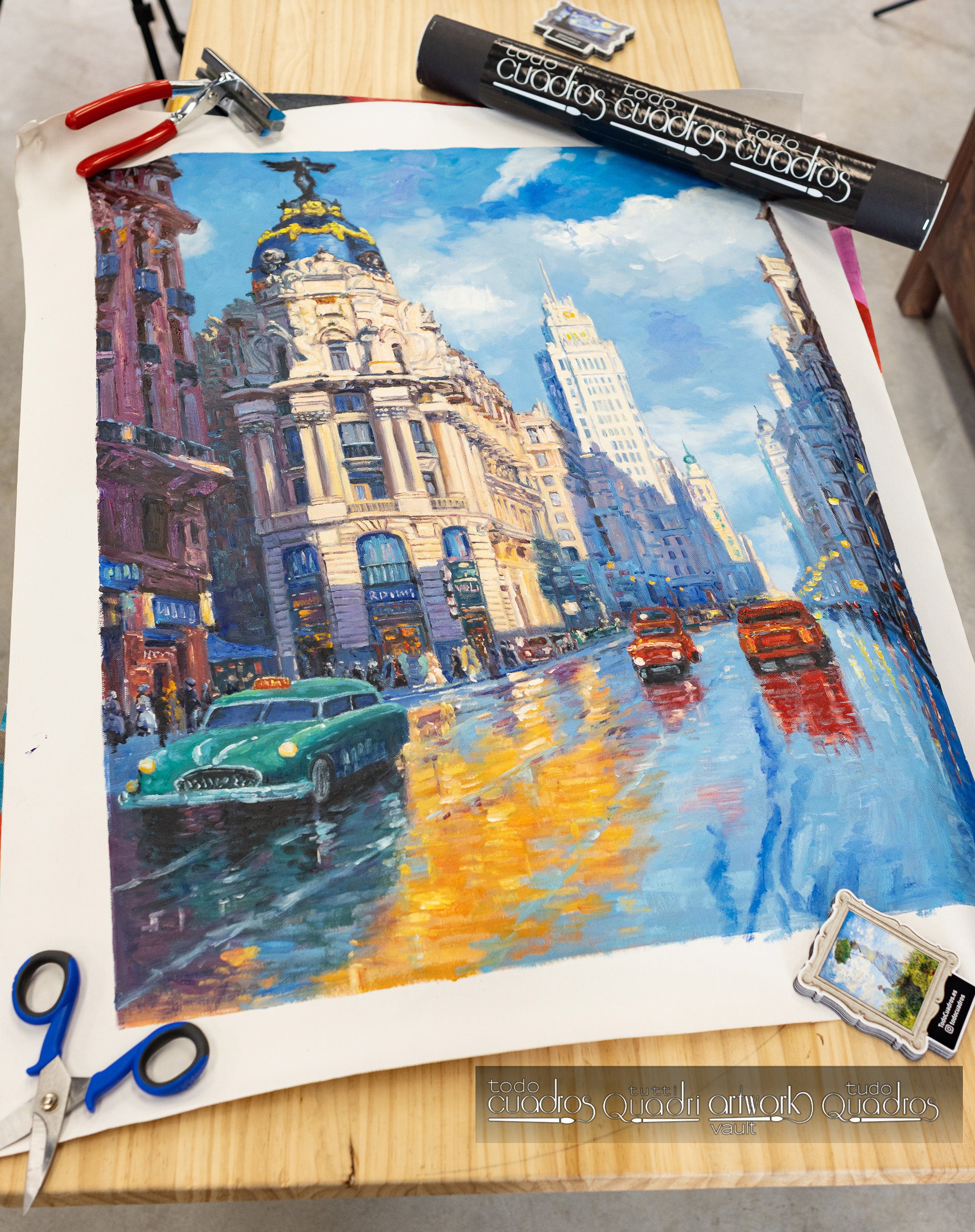 Madrid in Motion, Monet Style