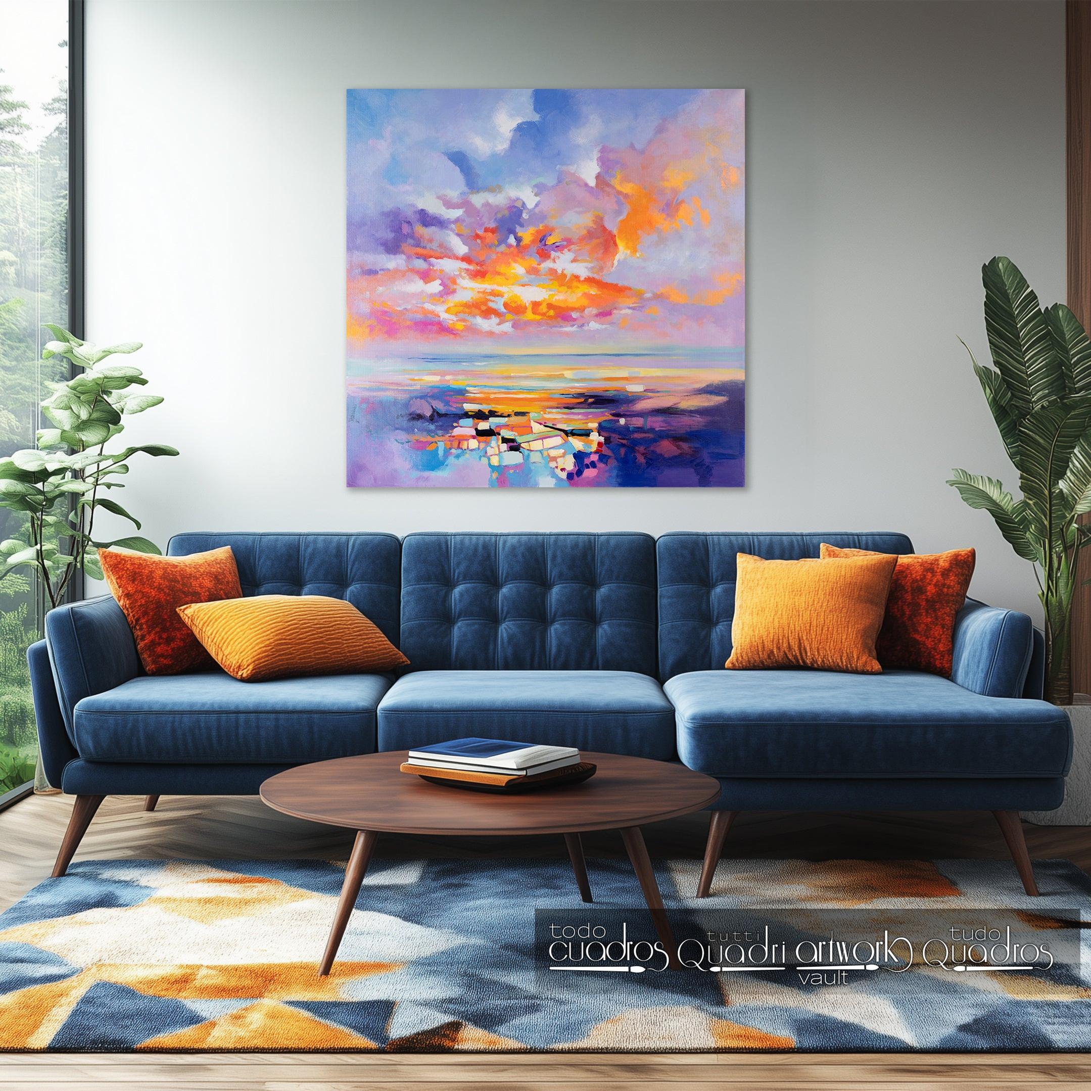 Twilight of Ibiza, oil
