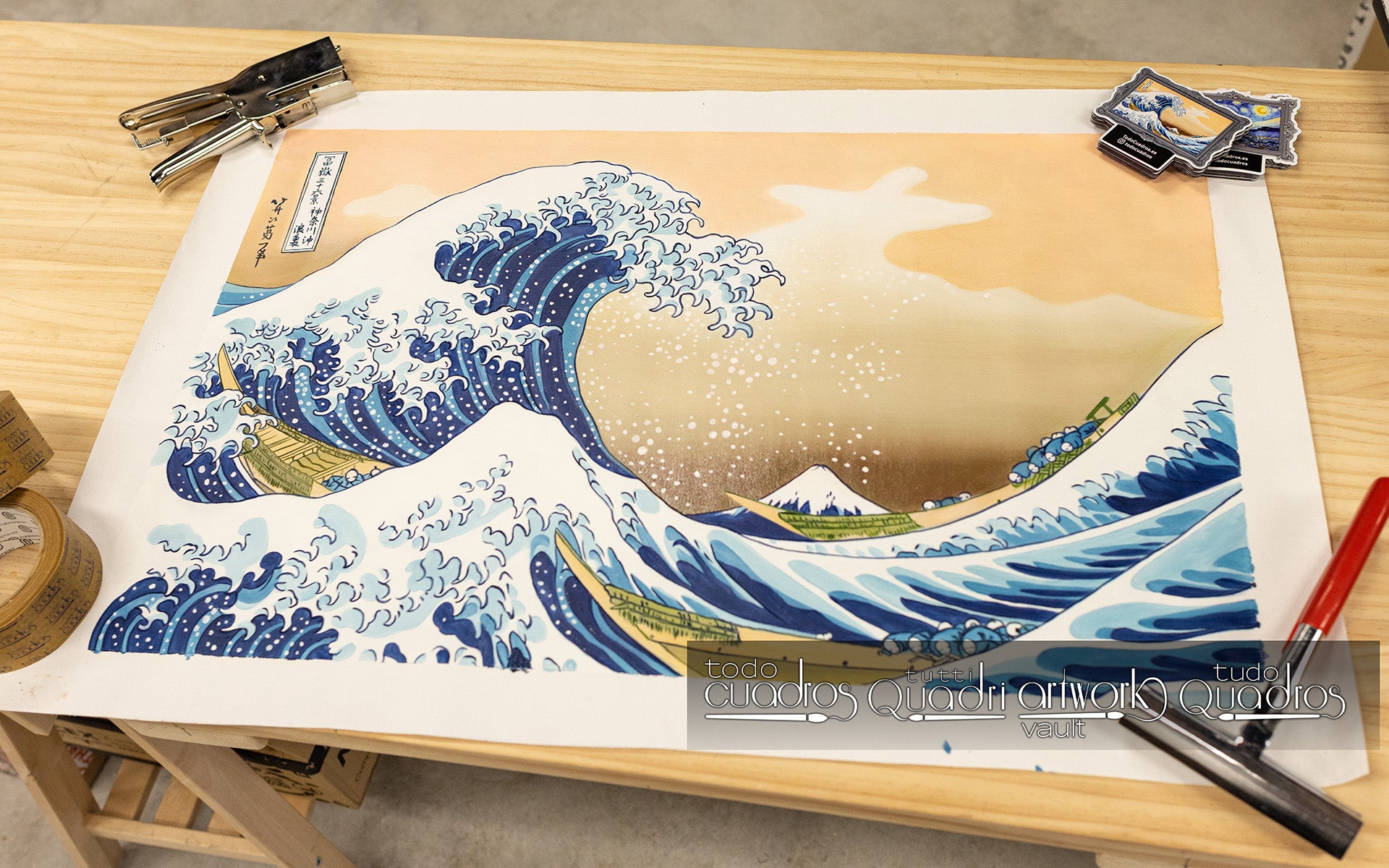 The Great Wave off Kanagawa, K. Housaki