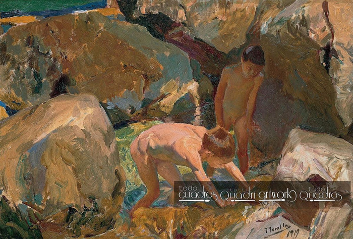 Children Looking for Shellfish, Sorolla