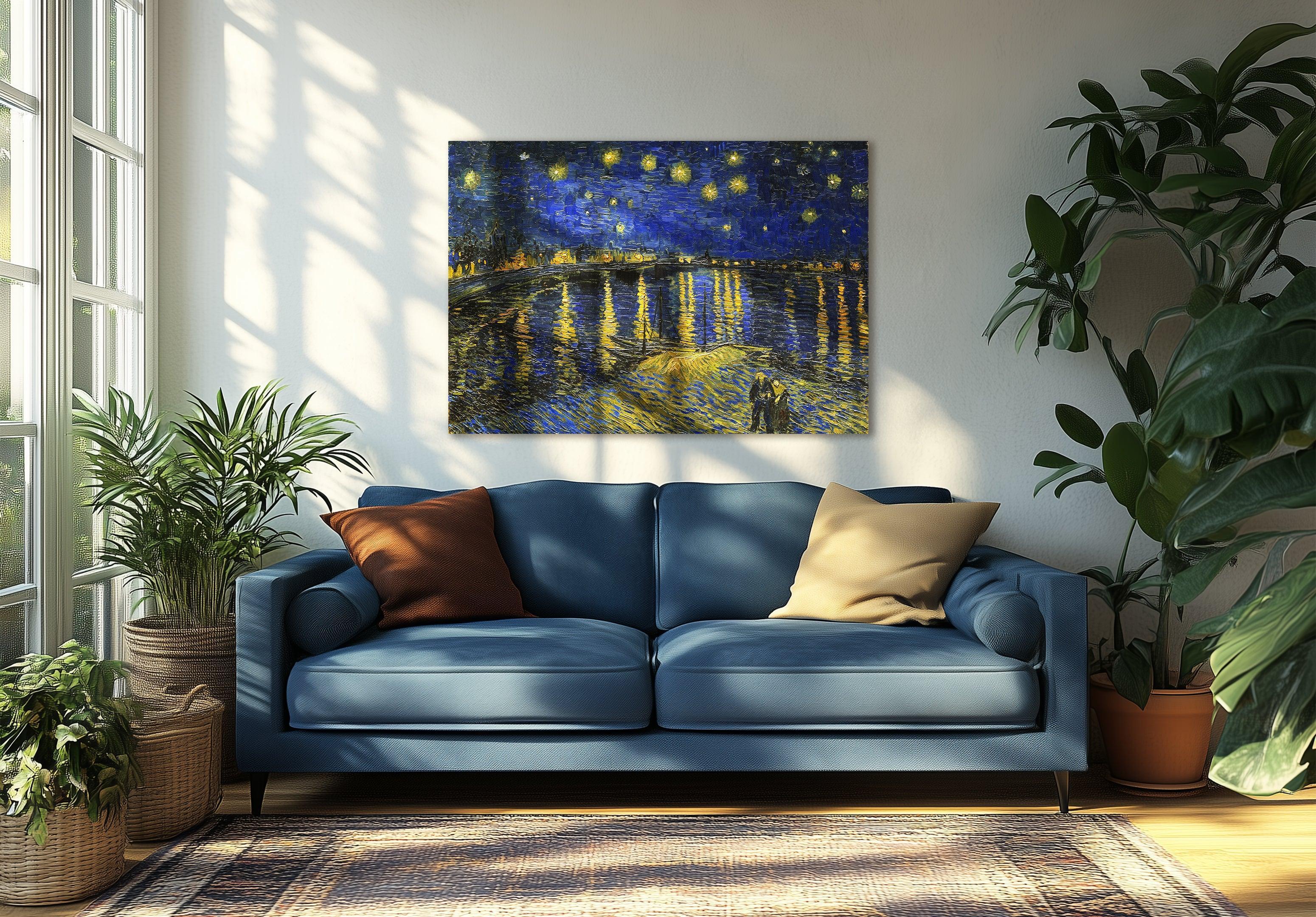 Starry Night over the Rhone, Van Gogh