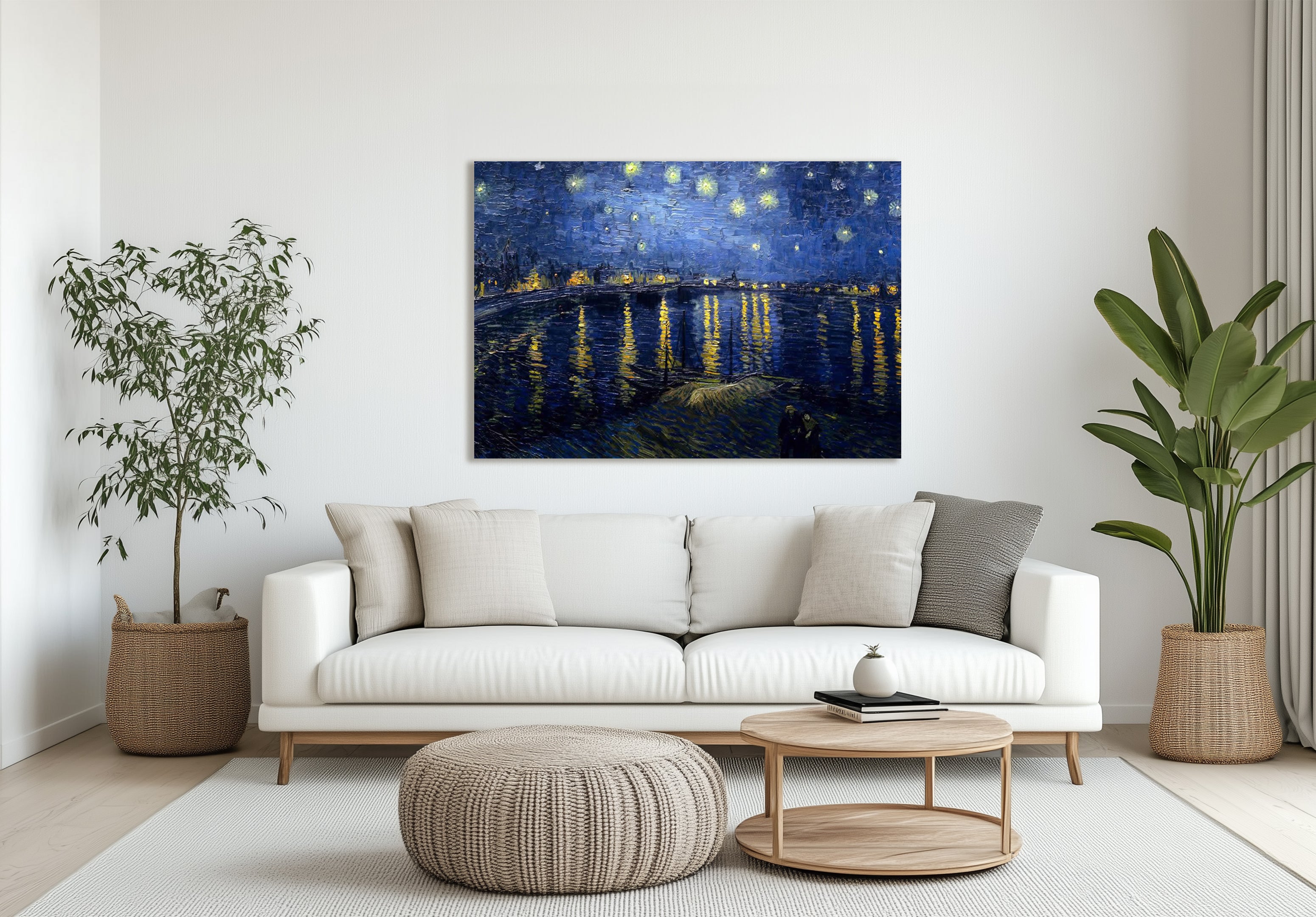 Starry Night over the Rhone, Van Gogh