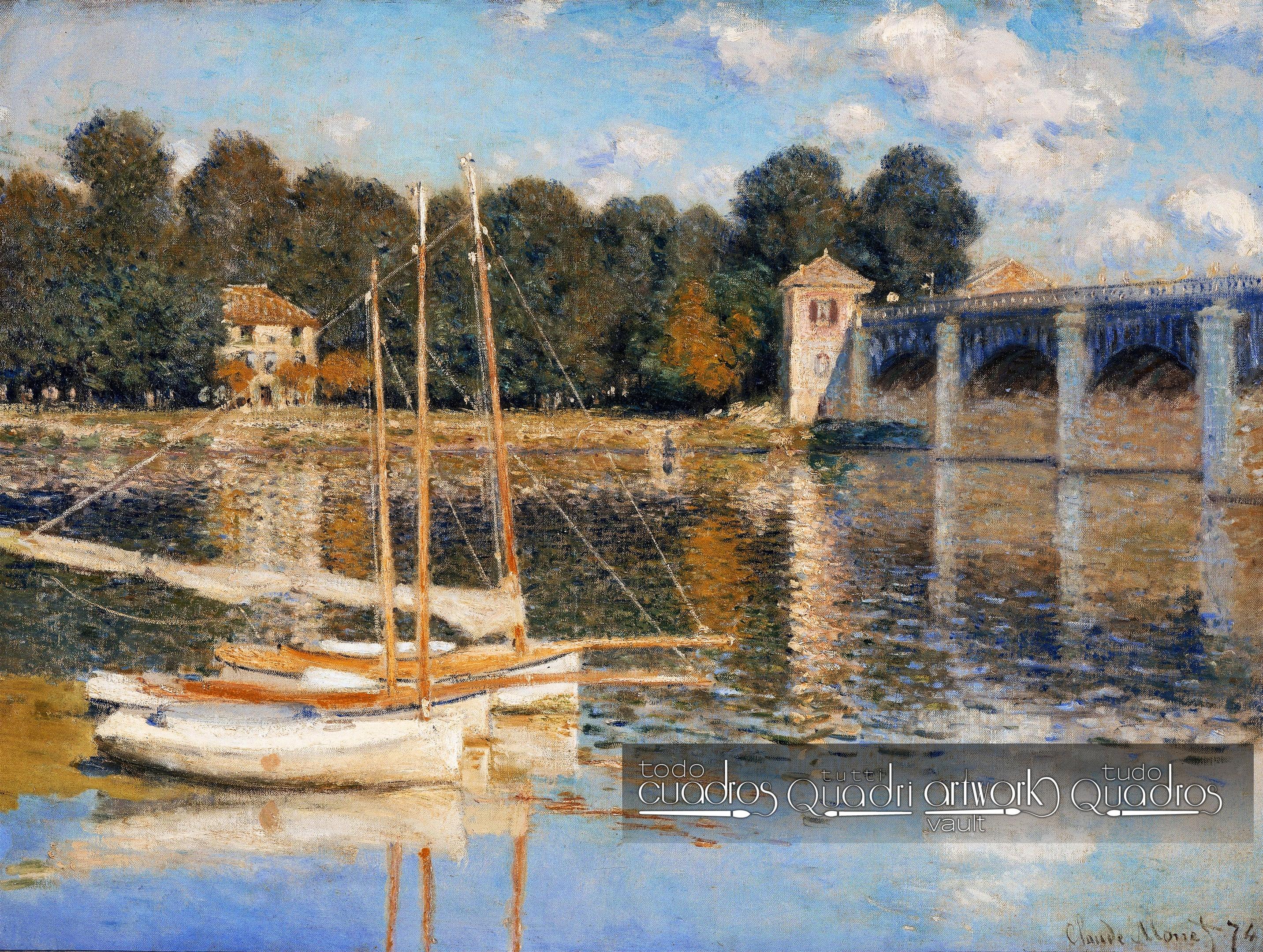 Argenteuil Bridge, Monet