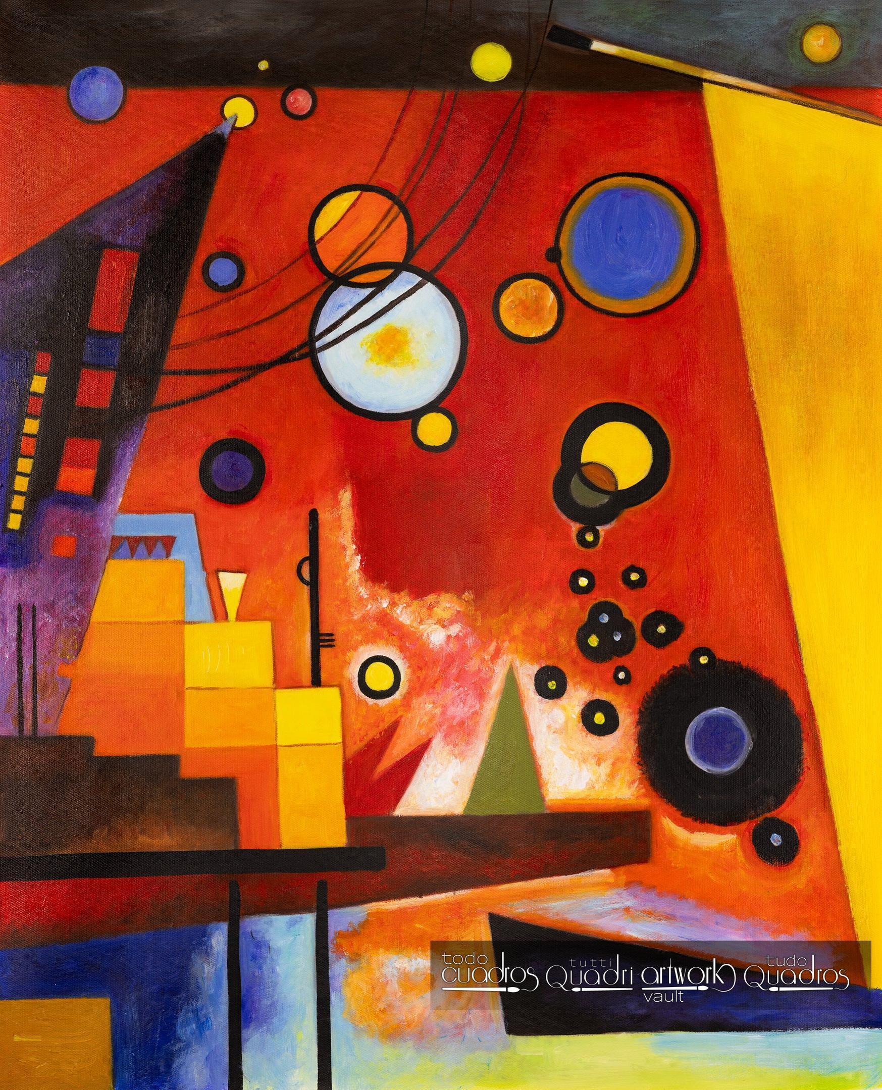 Heavy Red, Kandinsky, image size:1747x2159