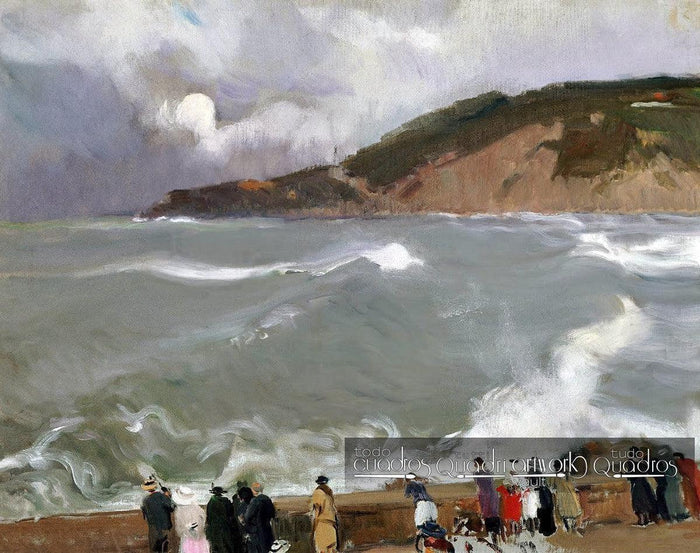Breakwater, San Sebastian, Sorolla