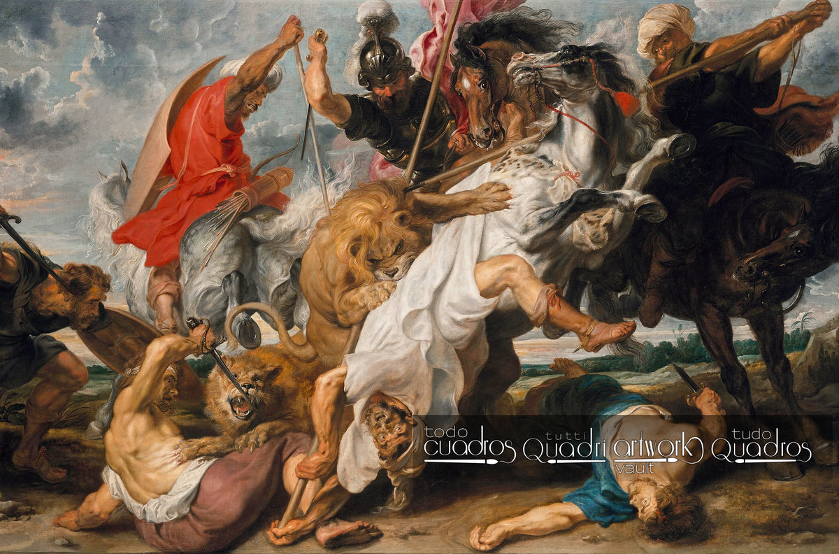 The Lion Hunt, Rubens