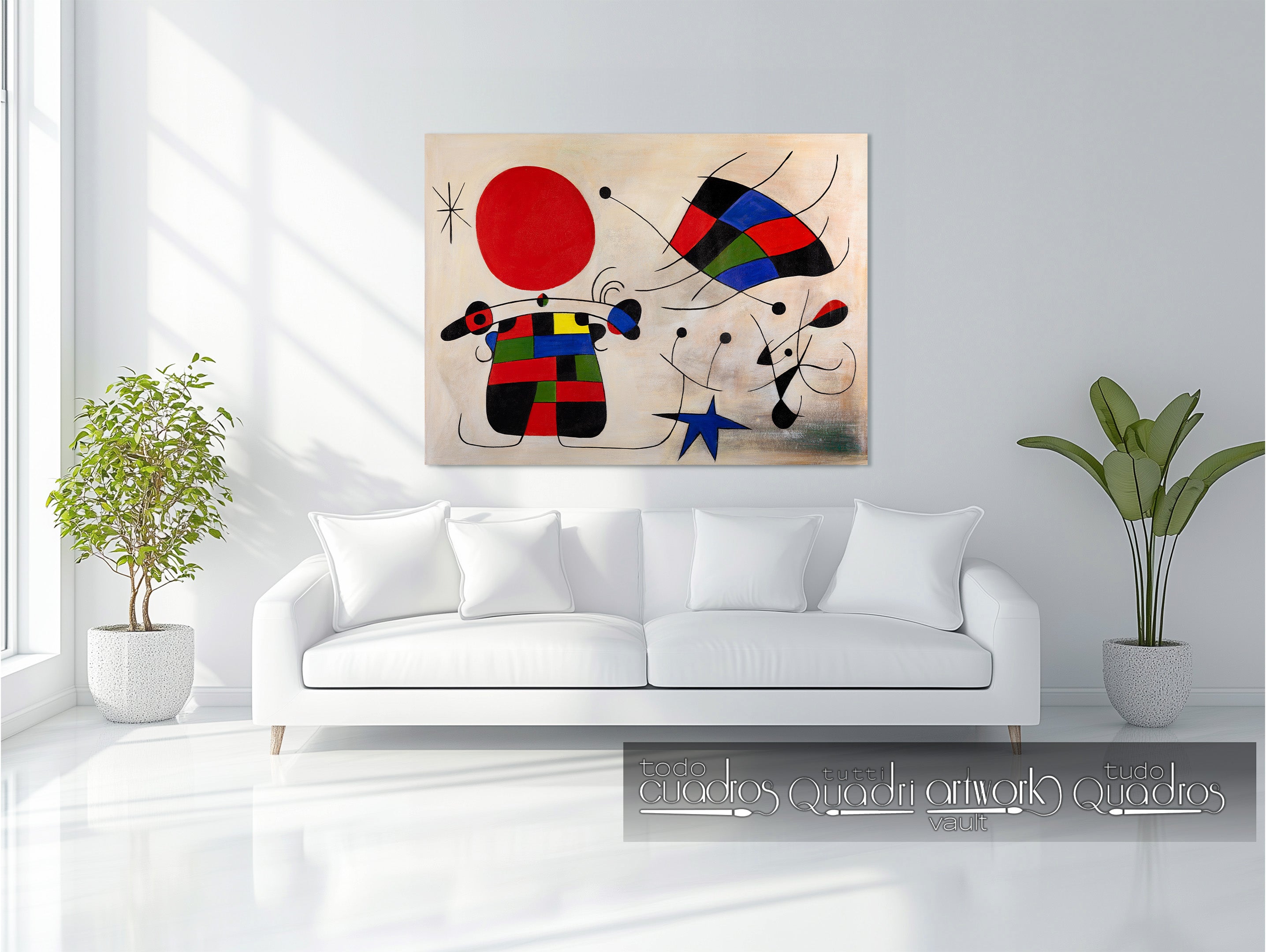 The Smile of the Flamboyant Wings, Miró