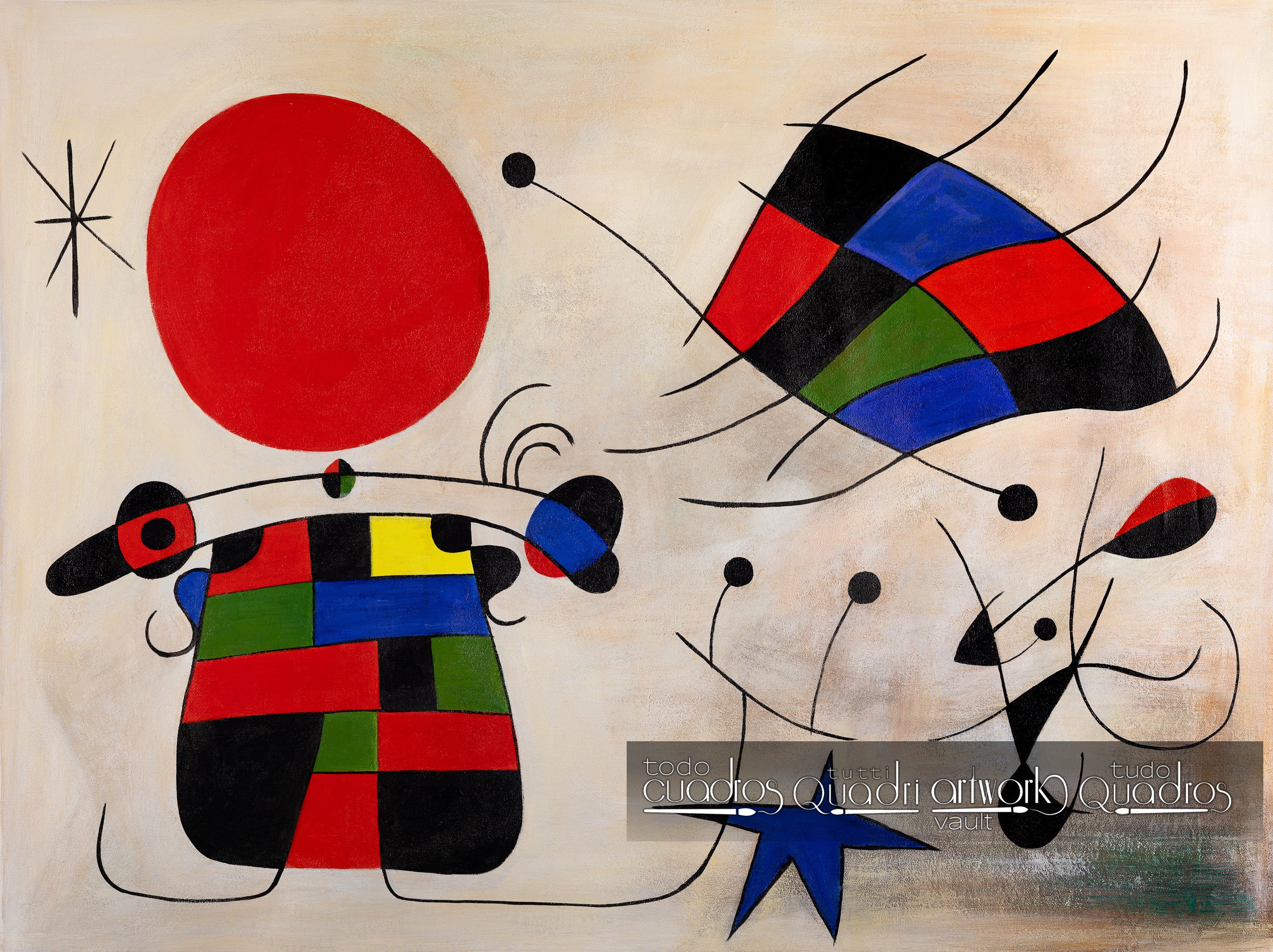 The Smile of the Flamboyant Wings, Miró