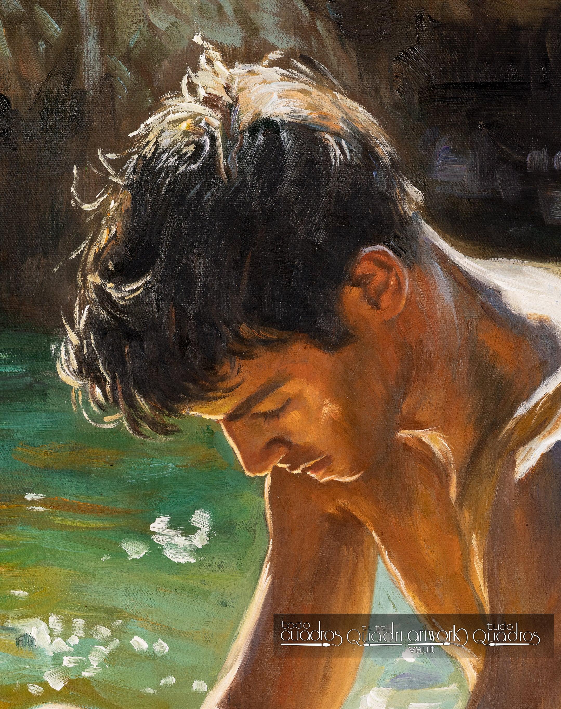 Under the cove’s sun, Sorolla style