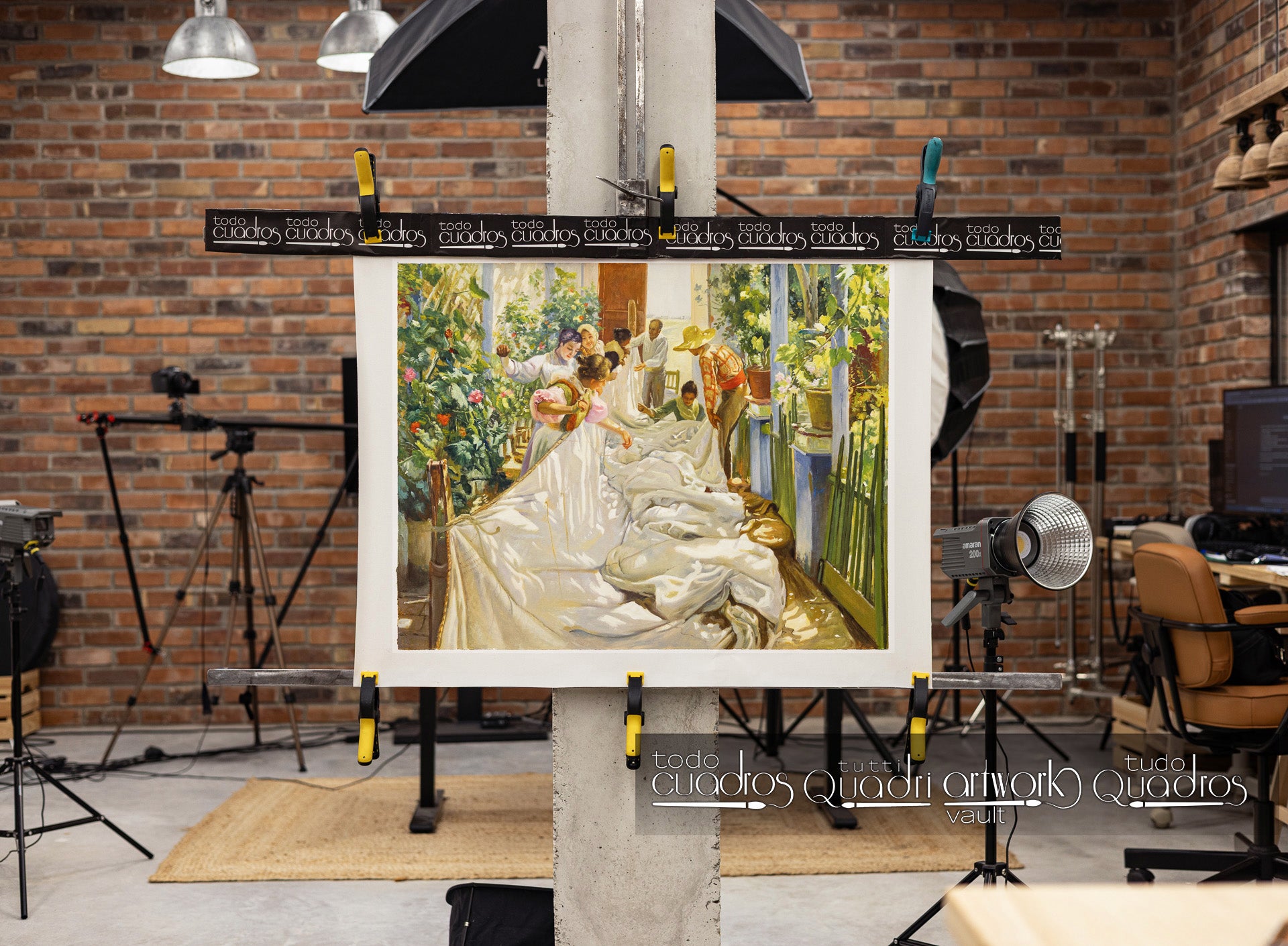 Sewing the Sail, Sorolla