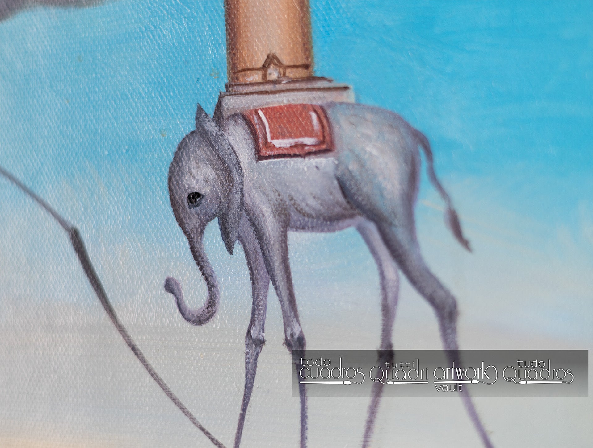 The Temptation of St. Anthony, Dalí