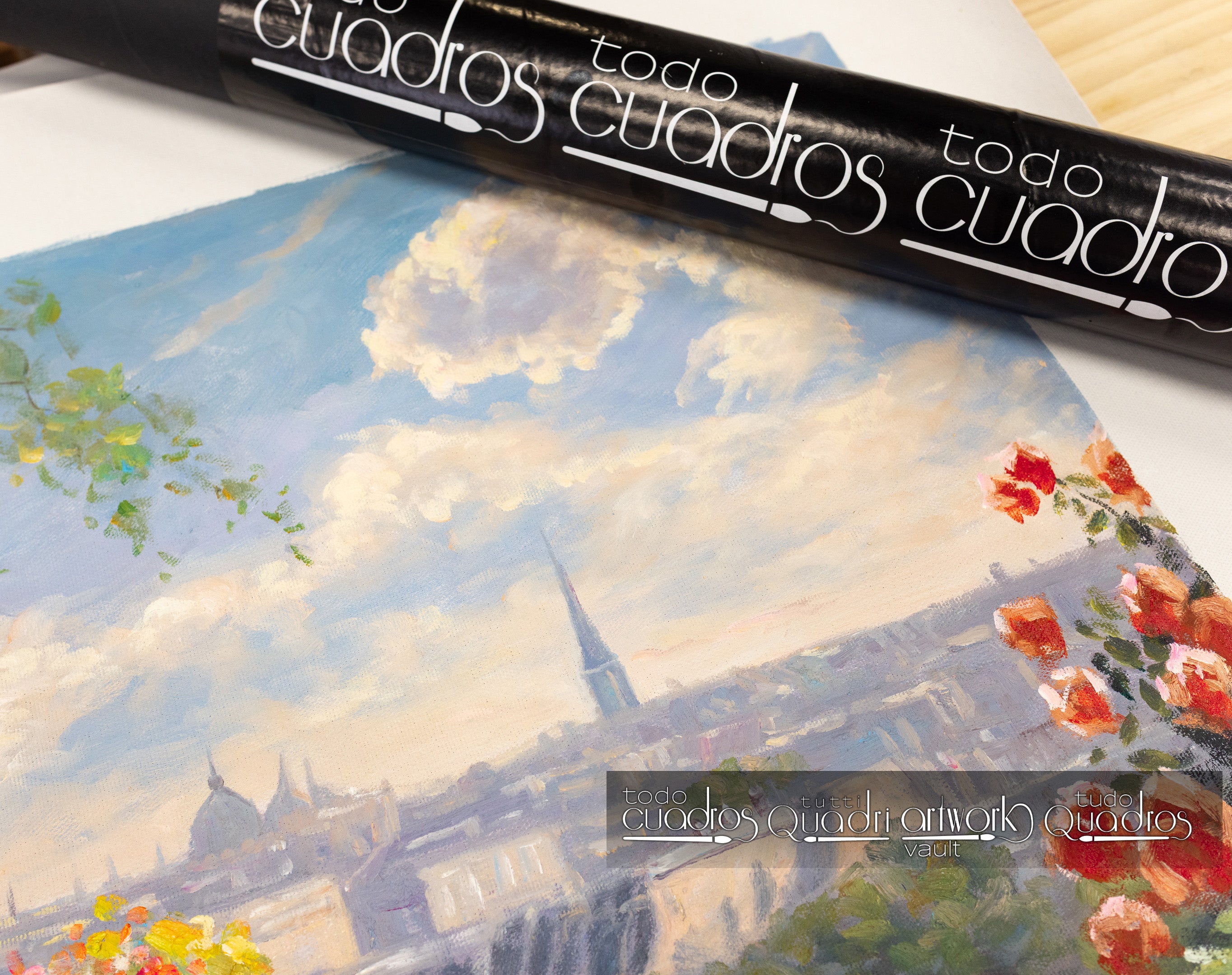 Breakfast Among Flowers, Monet Style