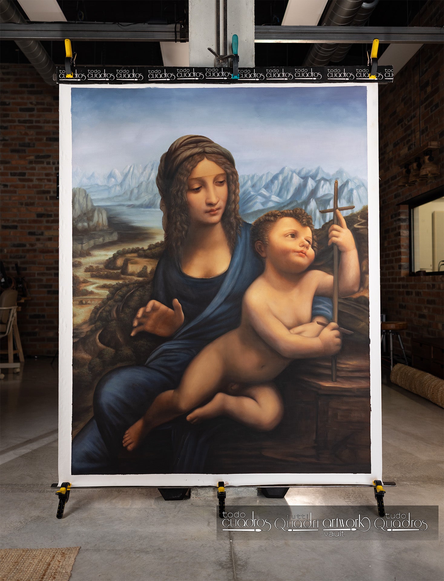 Madonna of the Yarnwinder, Leonardo da Vinci