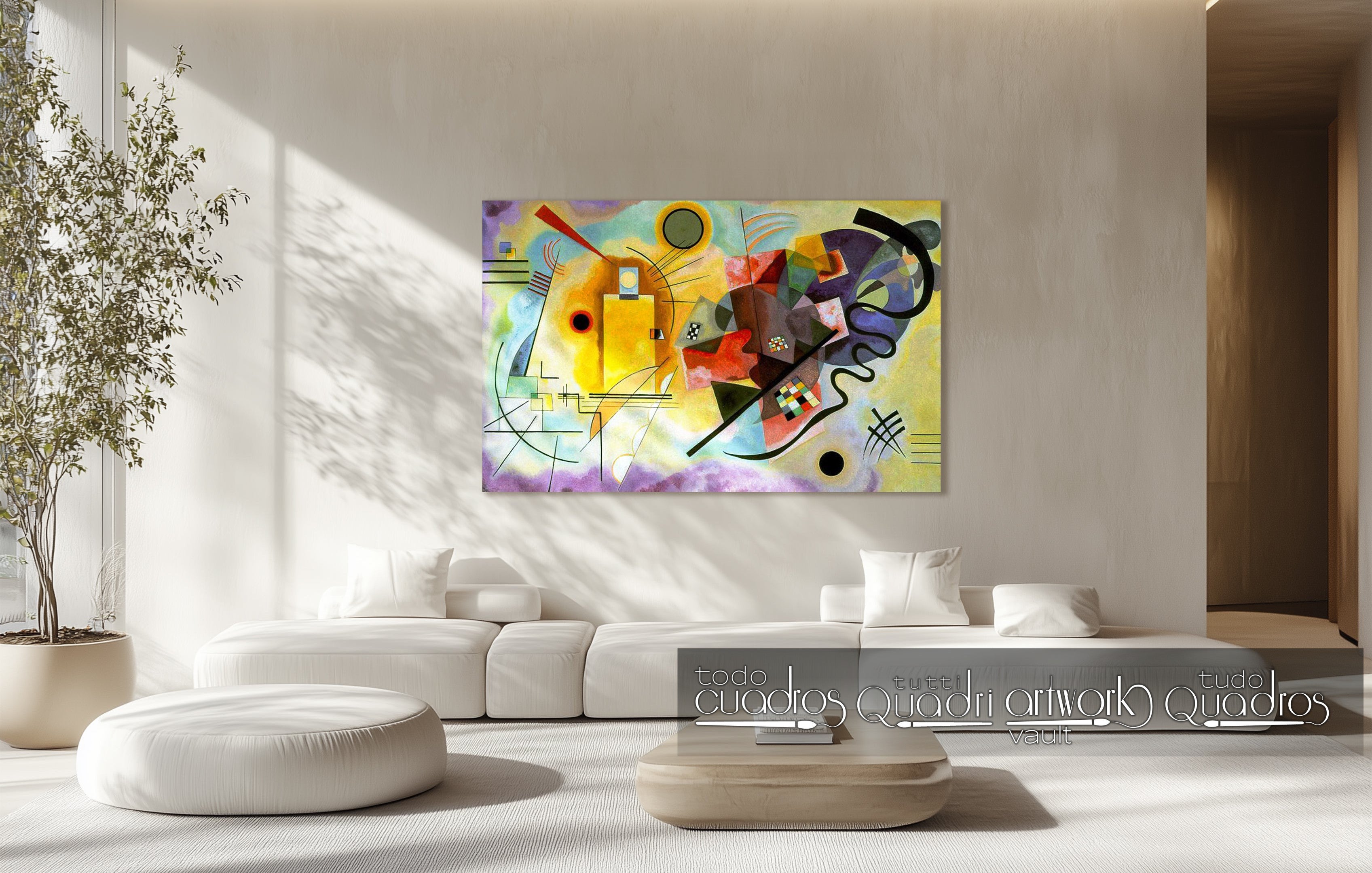 Yellow-Red-Blue, Kandinsky