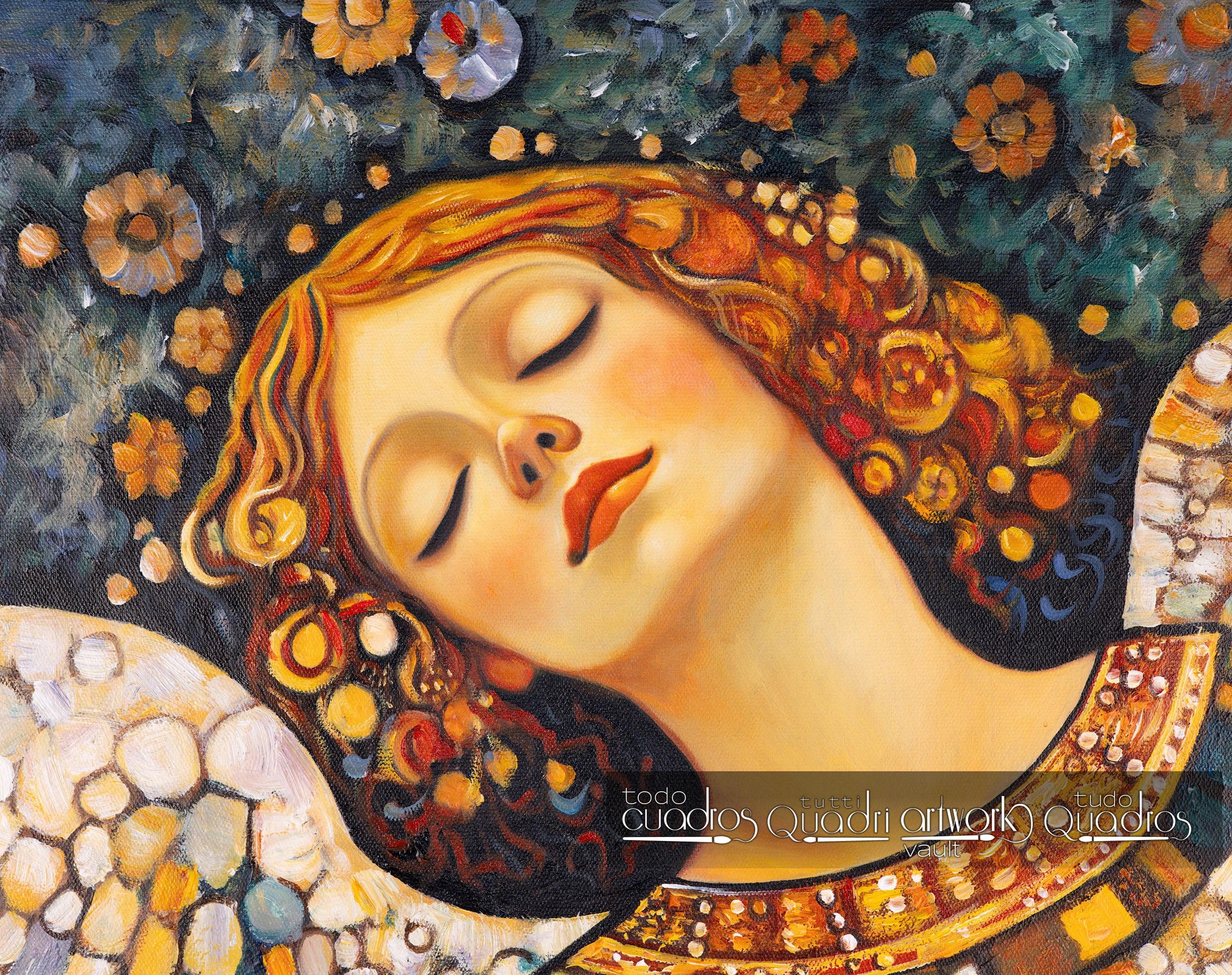 Angel of Dreams, Klimt style