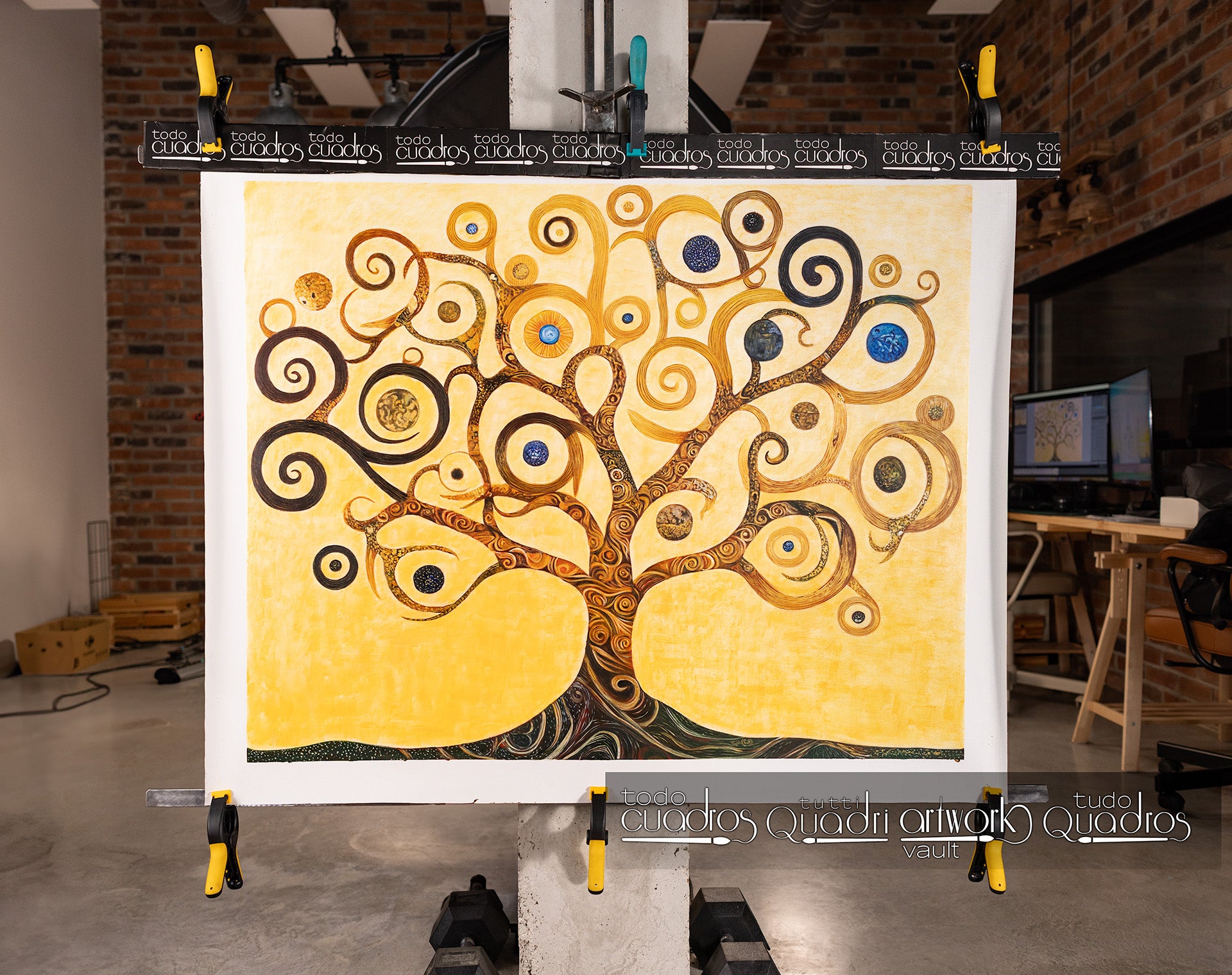 The Eternal Tree, Klimt style