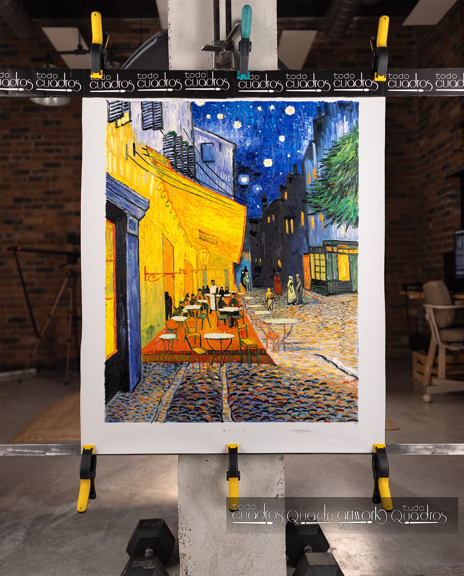 ゴッホCafé Terrace at Night Reproduction of Café Terrace at Night by Vincent Van Gogh