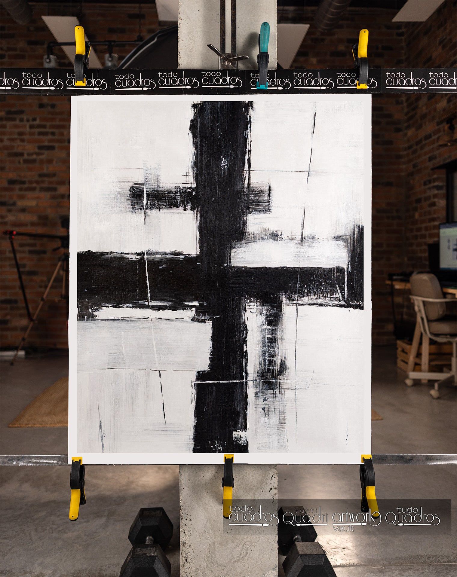 Intersection in Black and White