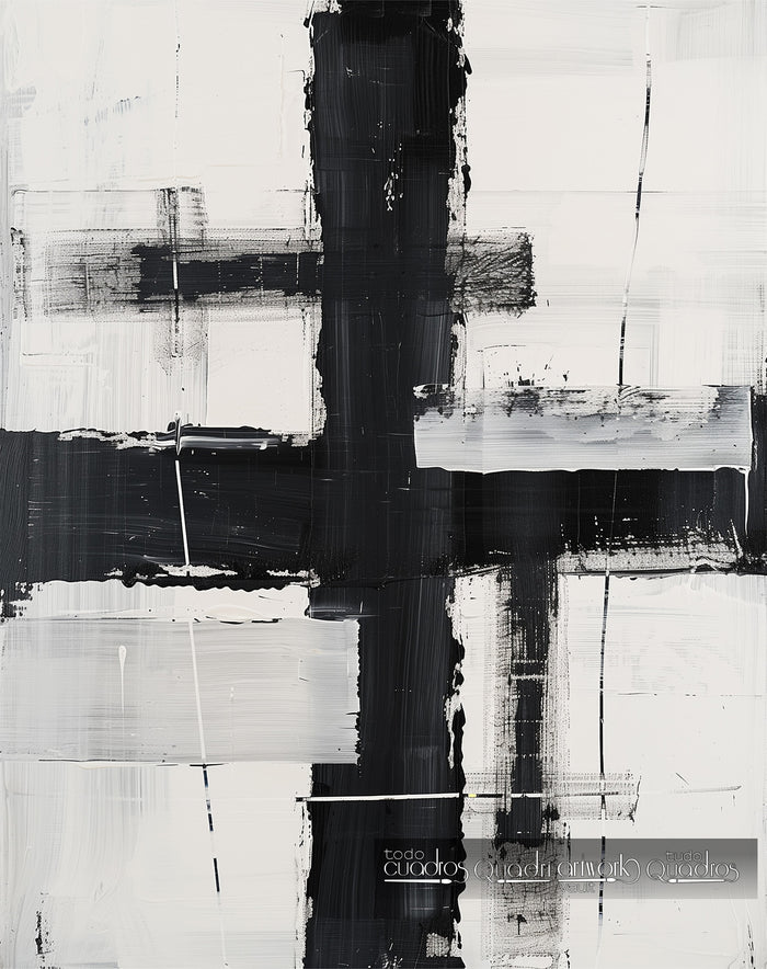 Intersection in Black and White