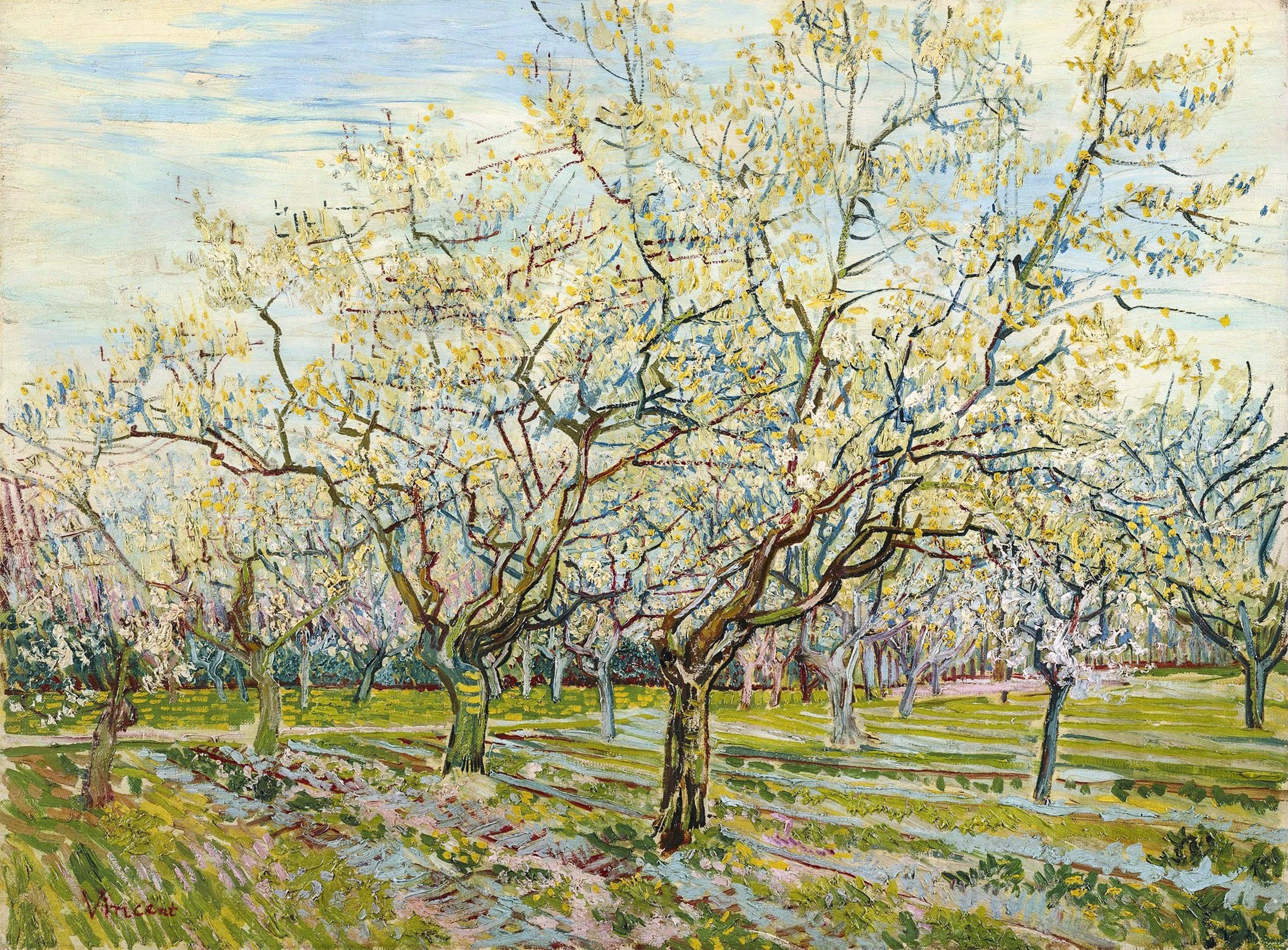 The White Orchard, Van Gogh
