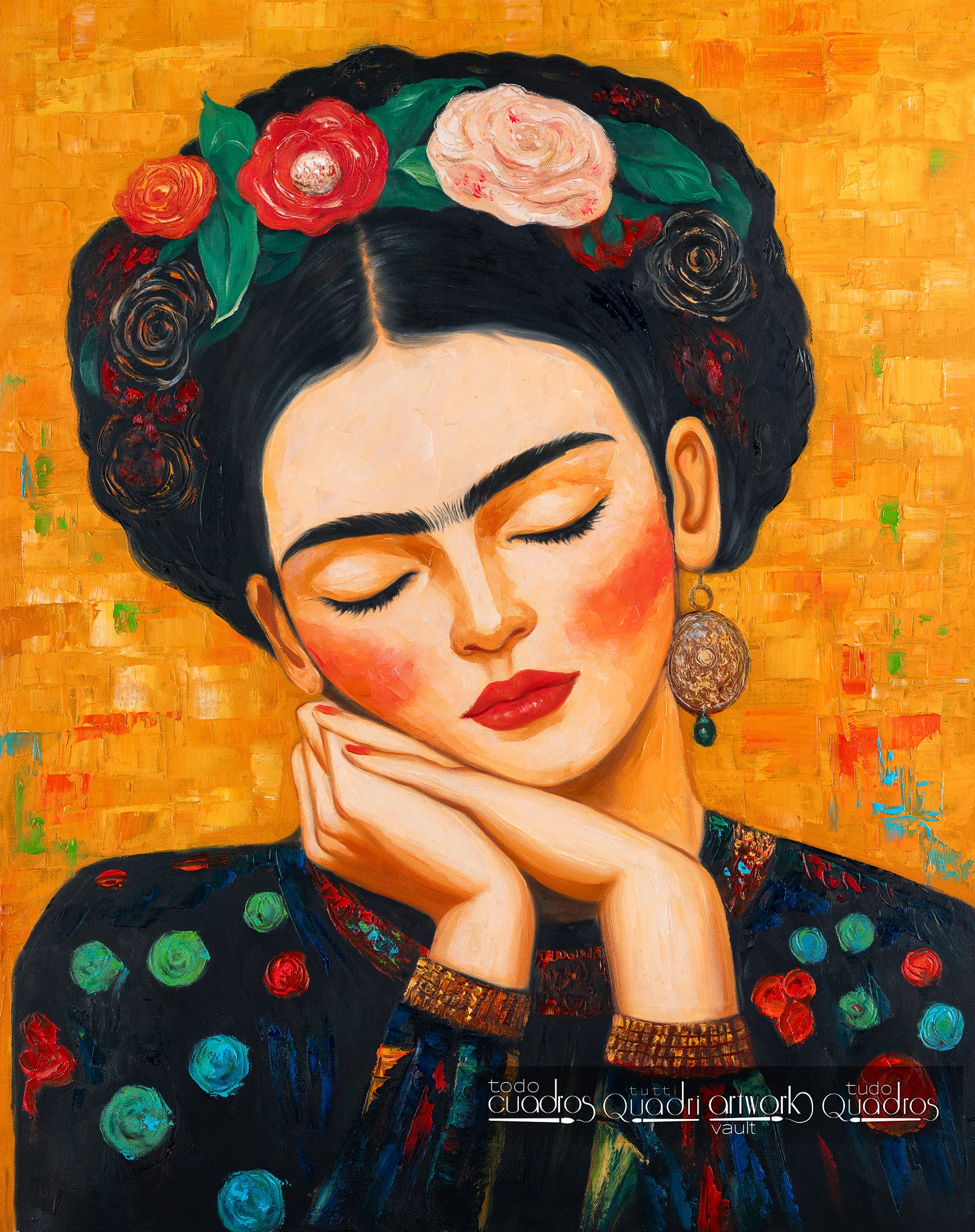 Frida and the Modernist Radiance, Klimt Style