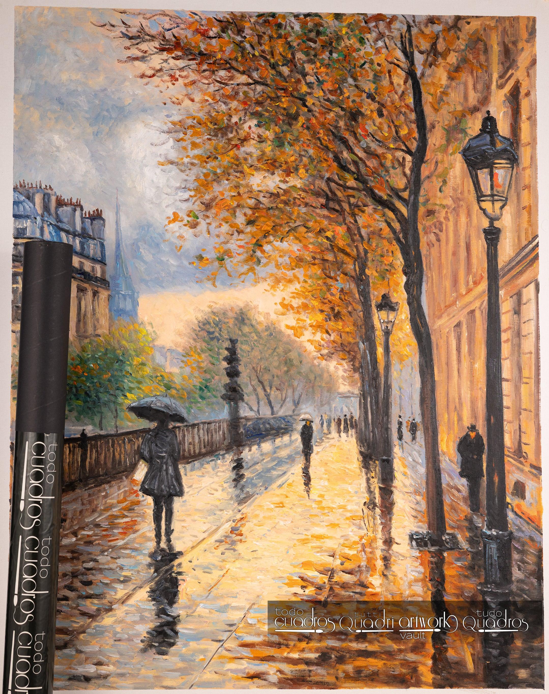 Rainy Afternoon, Monet Style