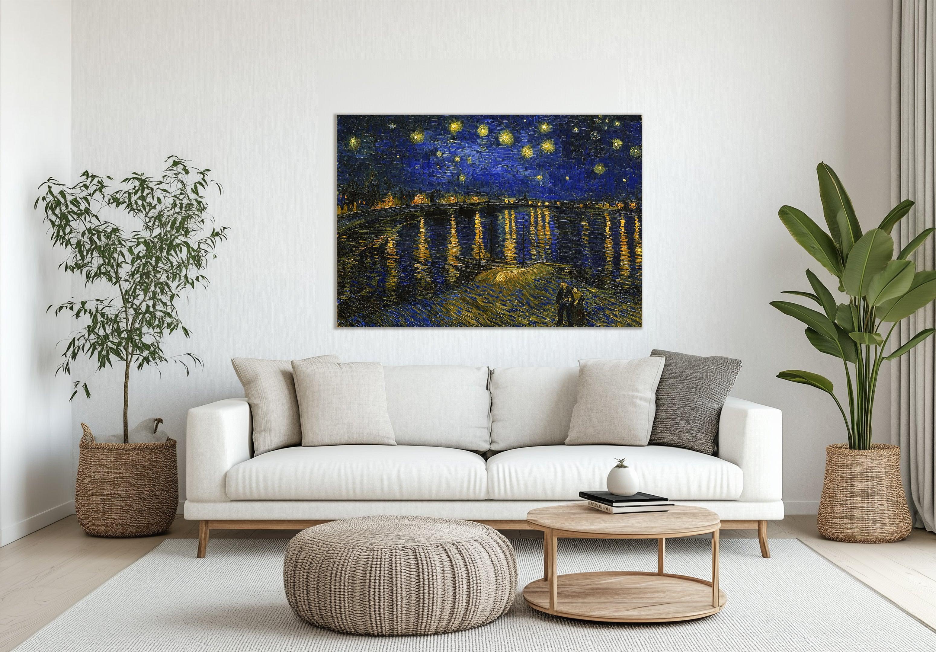 Starry Night over the Rhone, Van Gogh