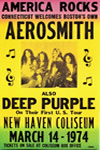 Music band posters.