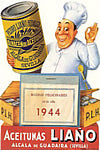 Advertising posters.