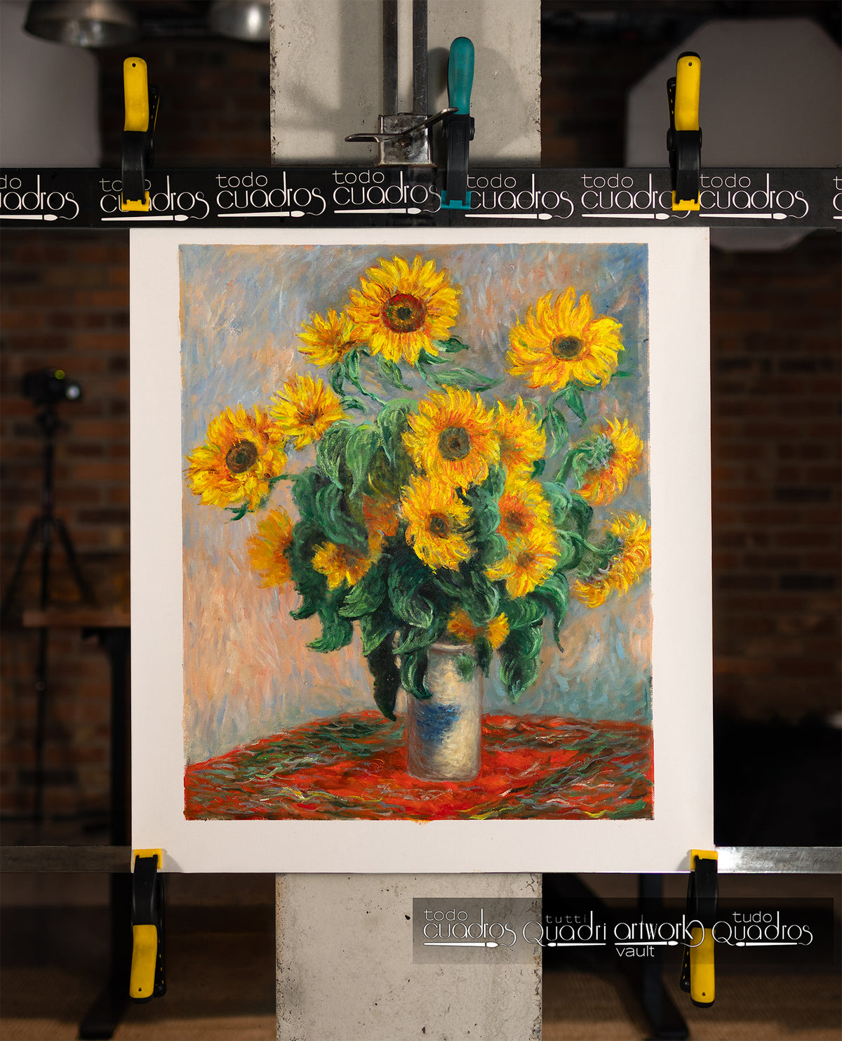 Bouquet of Sunflowers, Monet
