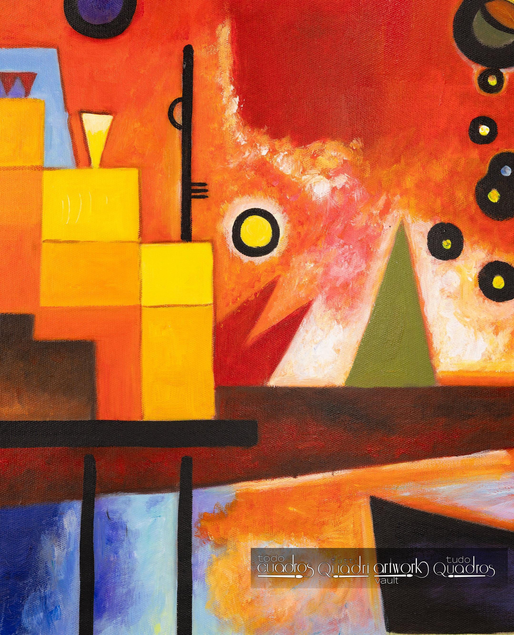 Heavy Red, Kandinsky