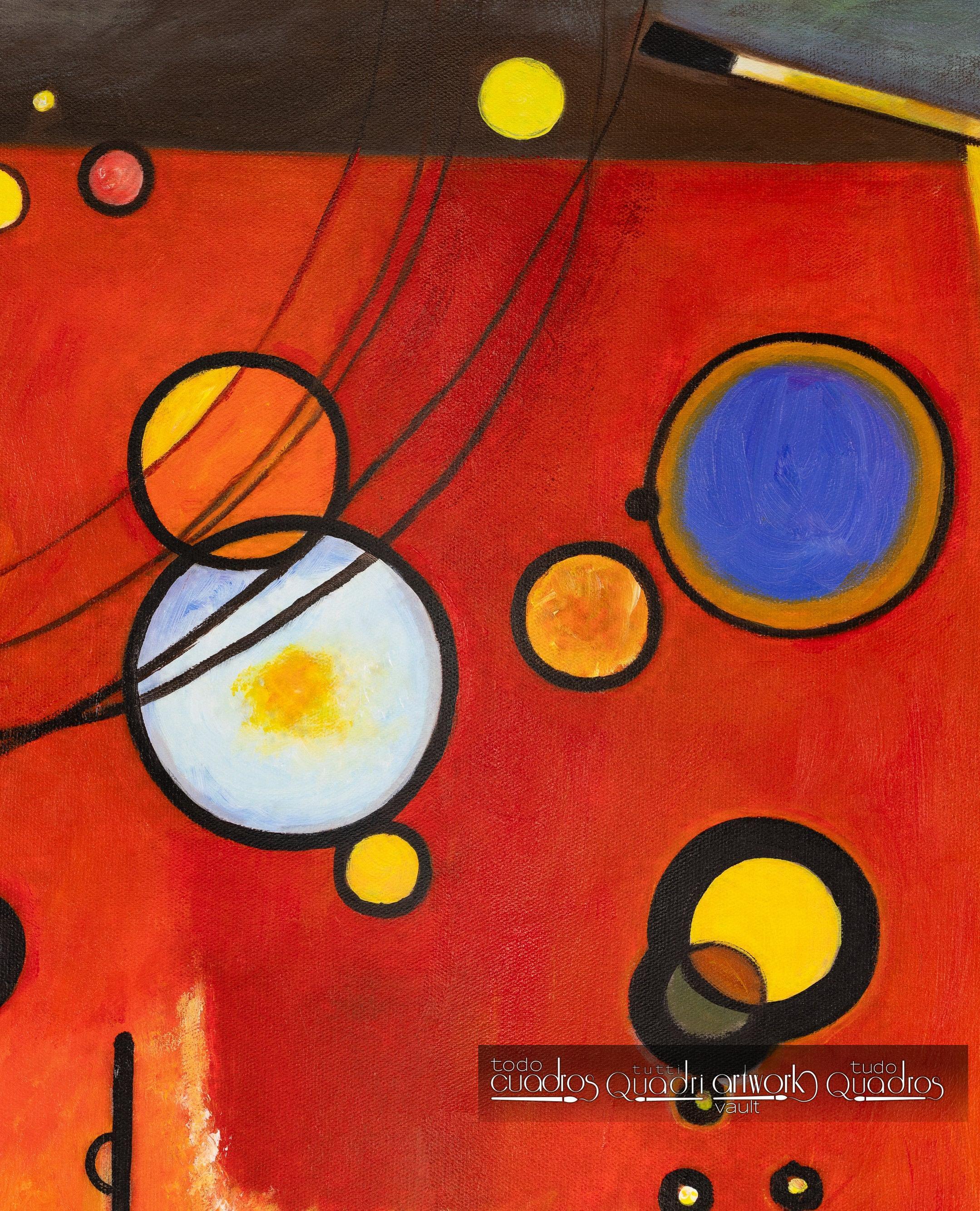 Heavy Red, Kandinsky