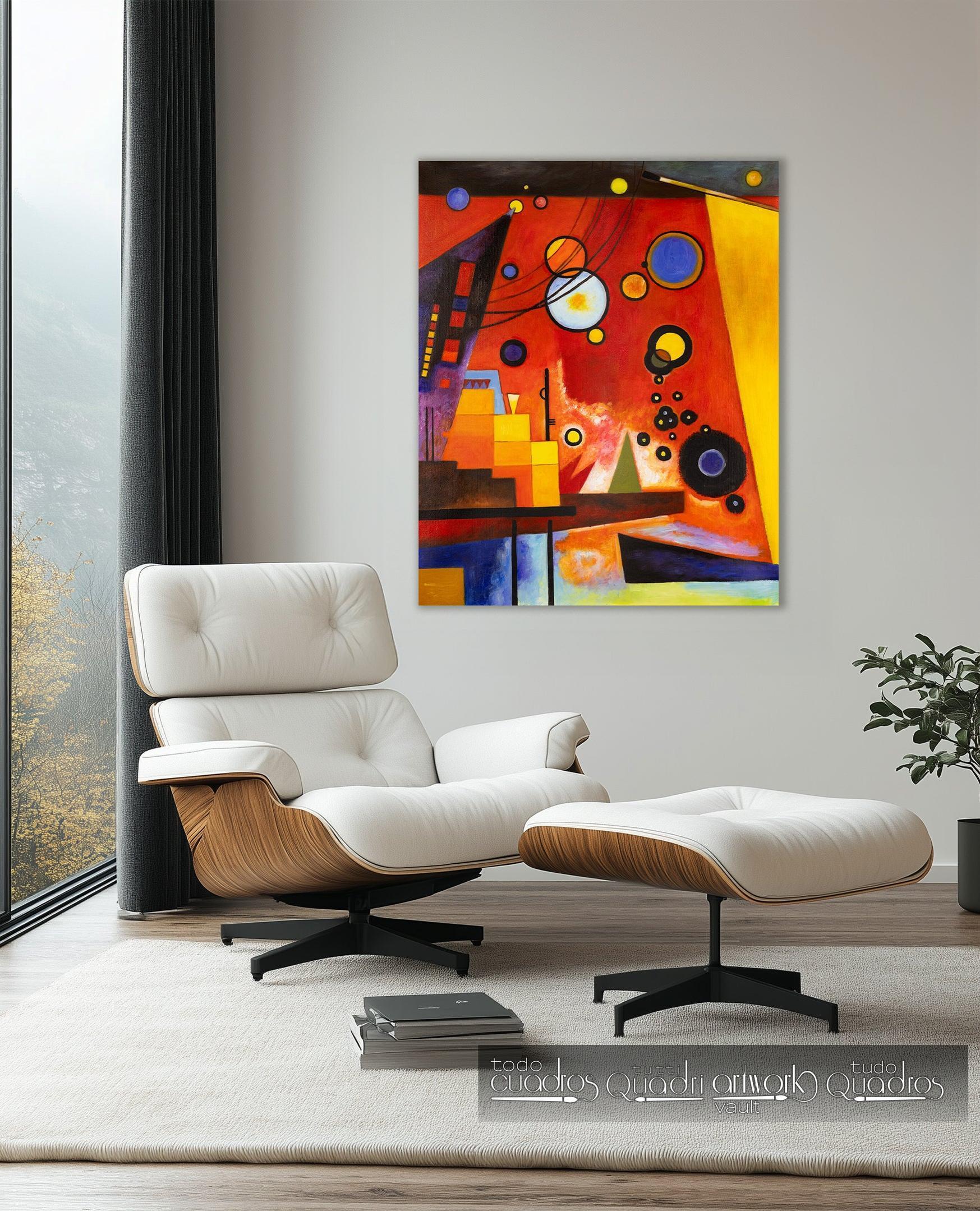 Heavy Red, Kandinsky