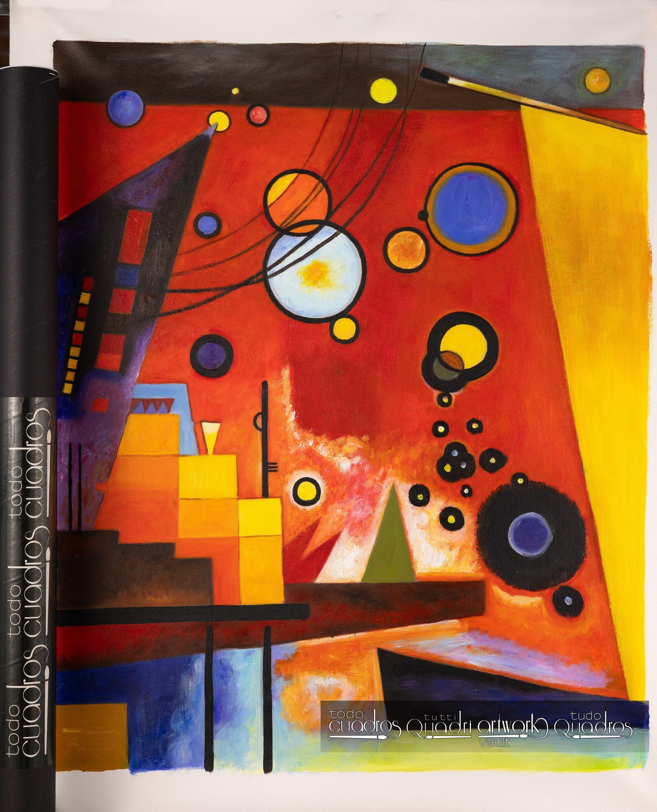 Heavy Red, Kandinsky