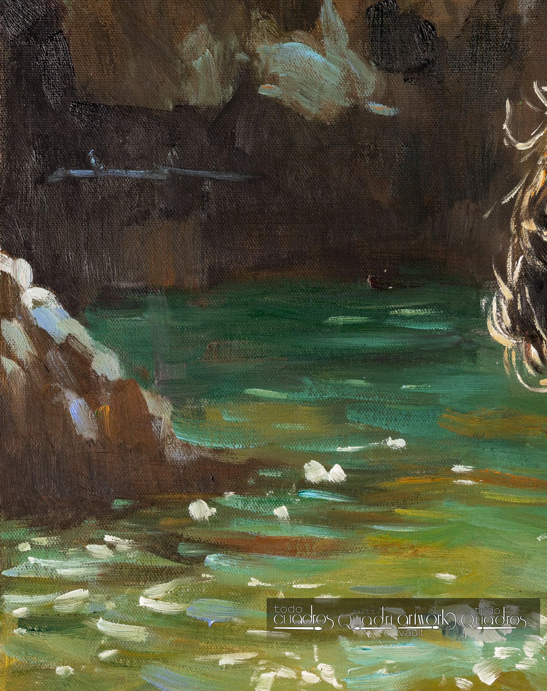 Under the cove’s sun, Sorolla style