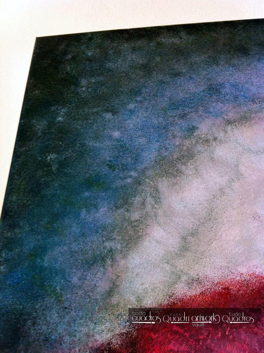 Painting "Red Line" <br /> A. Croxatto (2015)