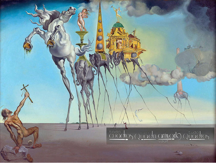 The Temptation of St. Anthony, Dalí