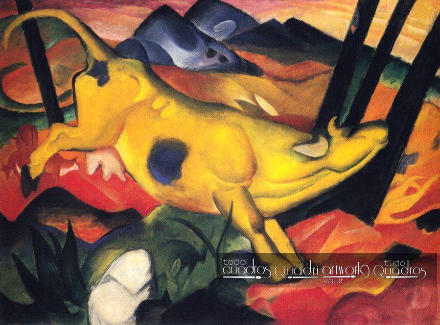 Yellow Cow, Franz Marc