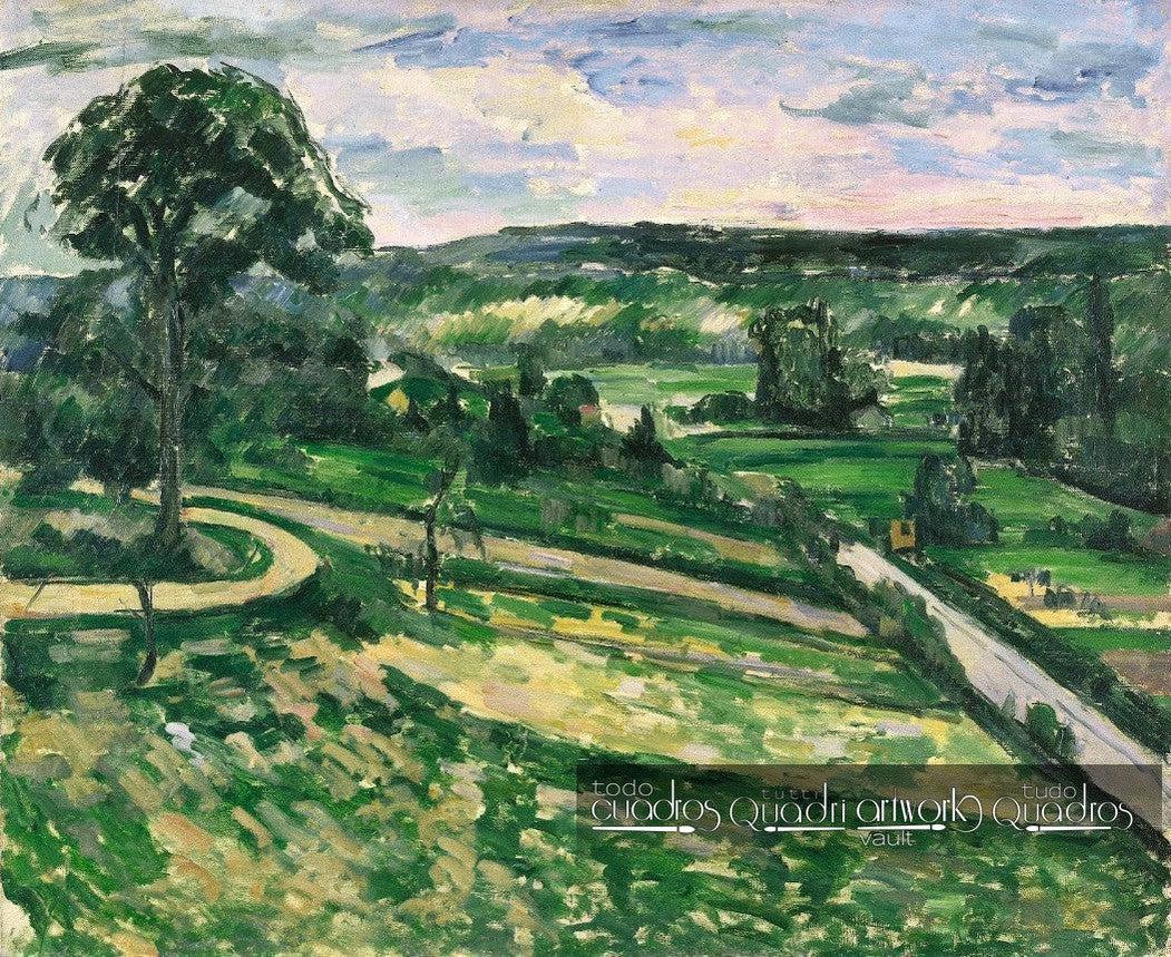 The Tree by the Bend, Cézanne