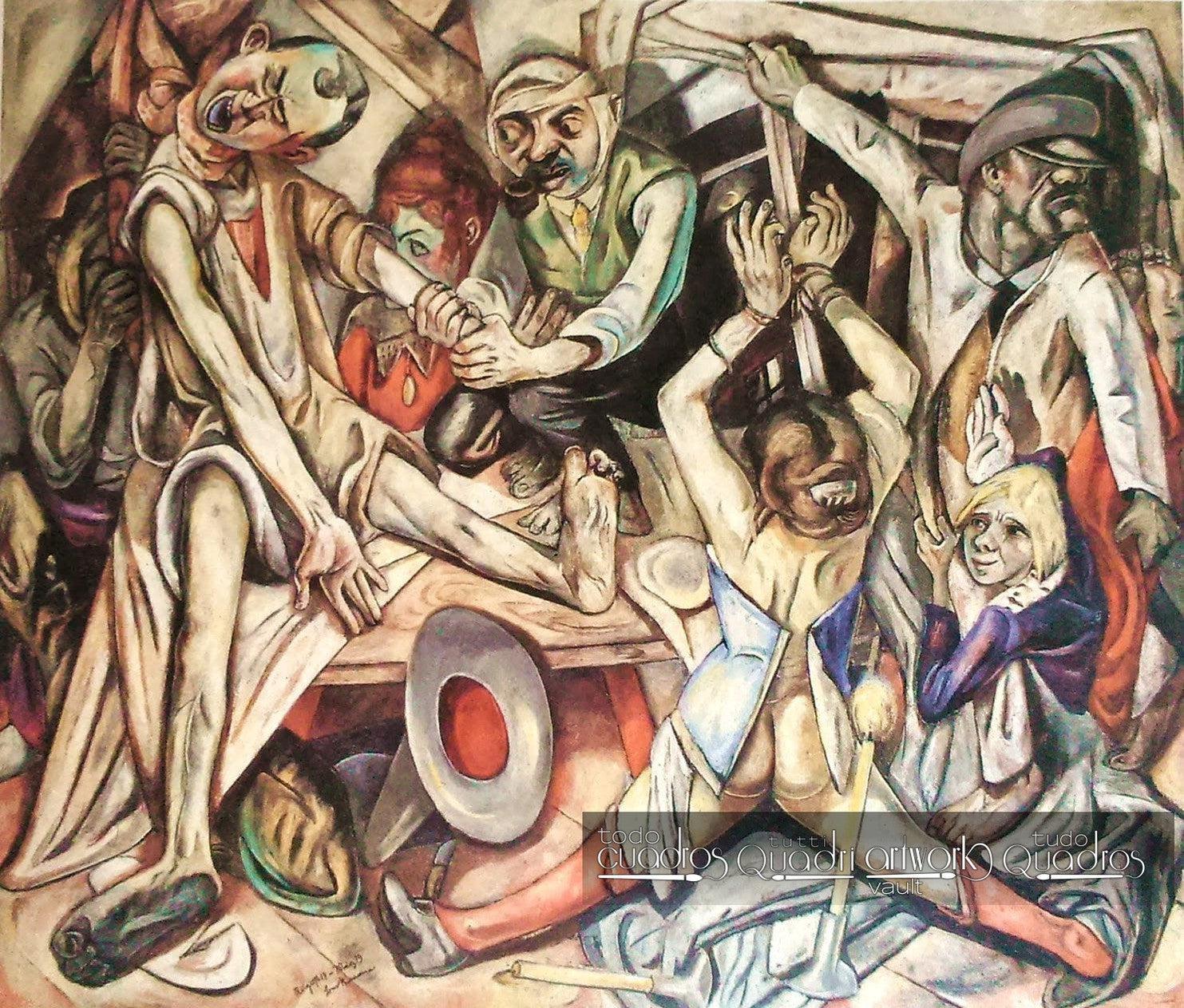 The Night, Max Beckmann