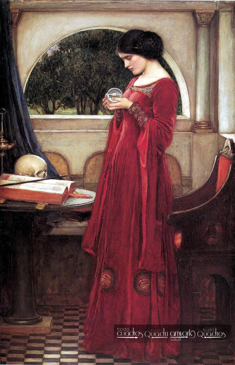 The Crystal Ball, J. W. Waterhouse